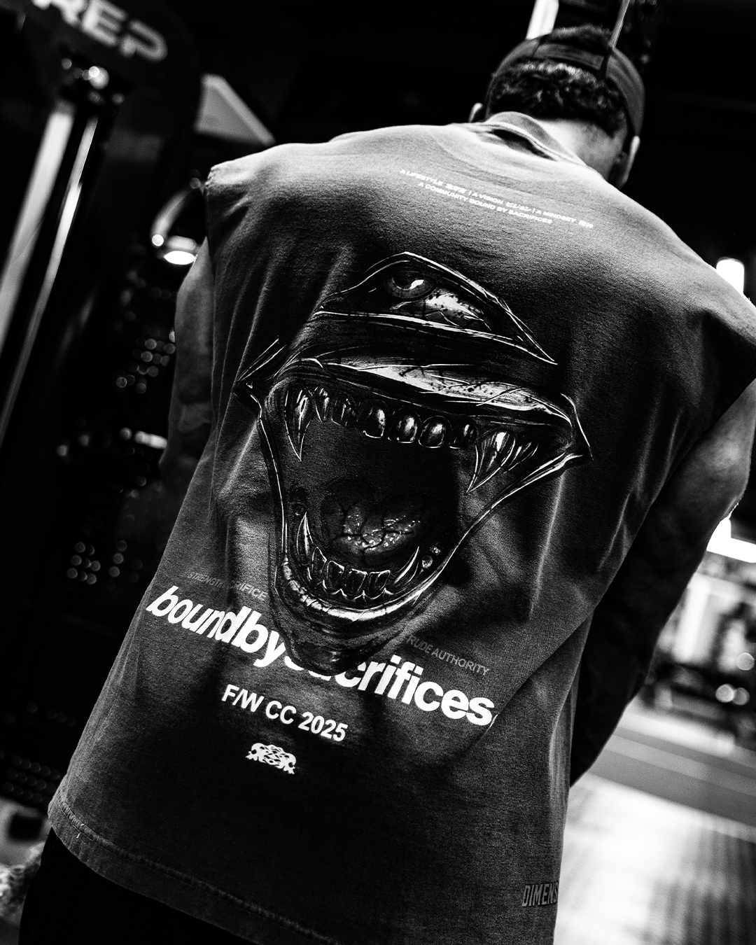 CURSED MONARCH 'PREMIUM' OVERSIZED TEE