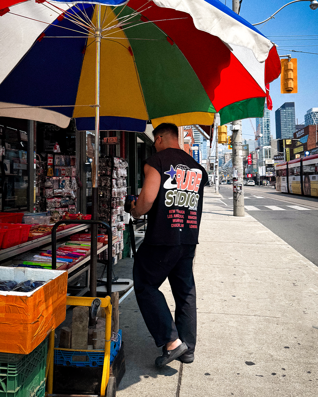 RUDE STUDIOS 'PREMIUM' OVERSIZED BOX TEE