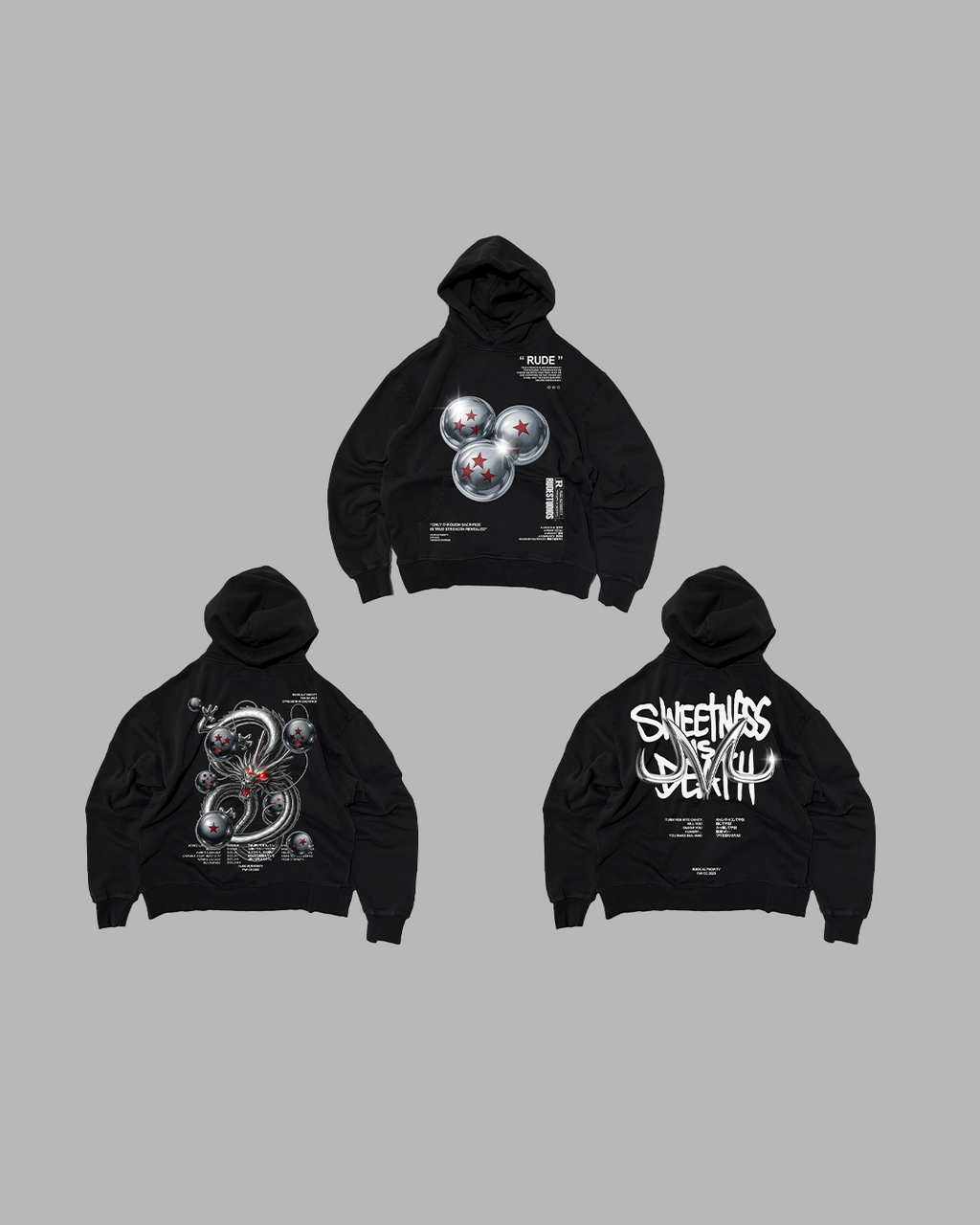 CHROME CHAOS 'PERFORMANCE' HOODIE - 3 PACK