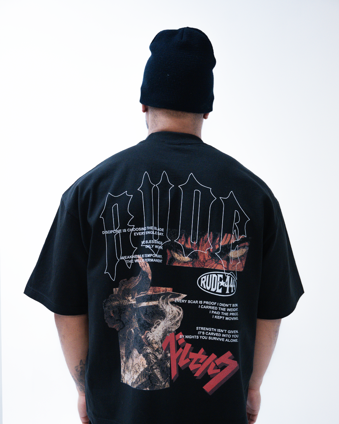 FORGED, NOT CHOSEN 'PREMIUM' OVERSIZED TEE