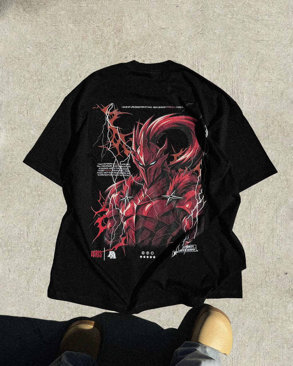 SHADOW KNIGHT PREMIUM OVERSIZED TEE