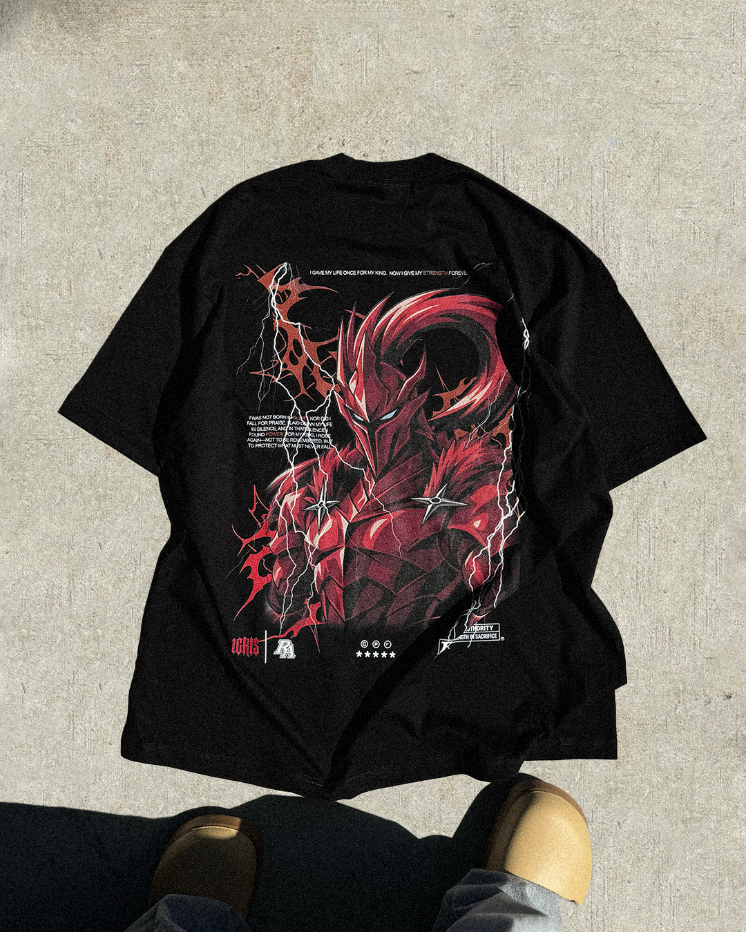 SHADOW KNIGHT PREMIUM OVERSIZED TEE