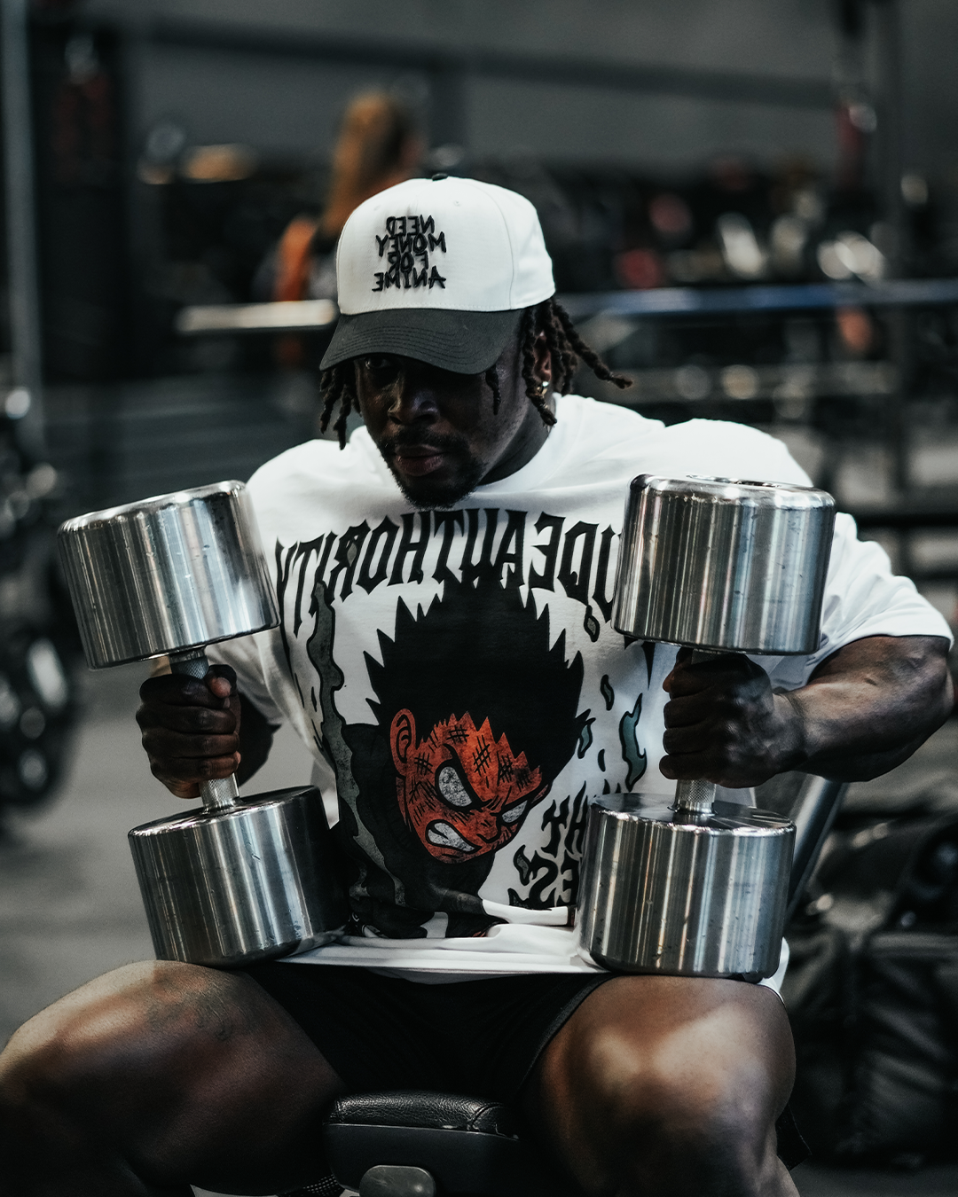 ASHEN LOTUS PREMIUM OVERSIZED TEE