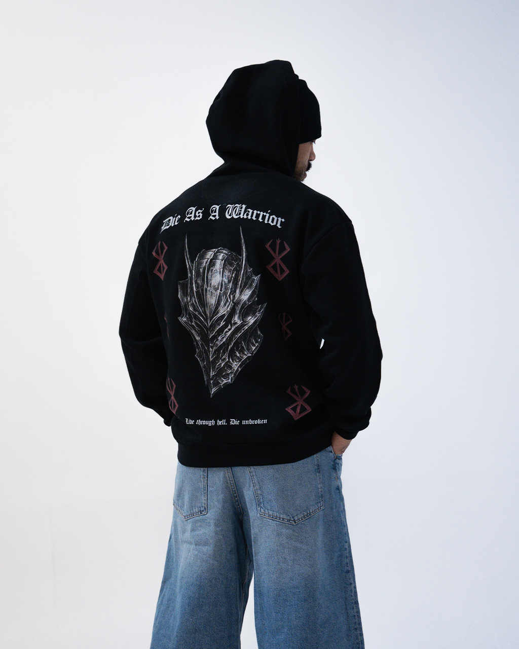 IRON PATH 'PERFORMANCE' DROP SHOULDER HOODIE