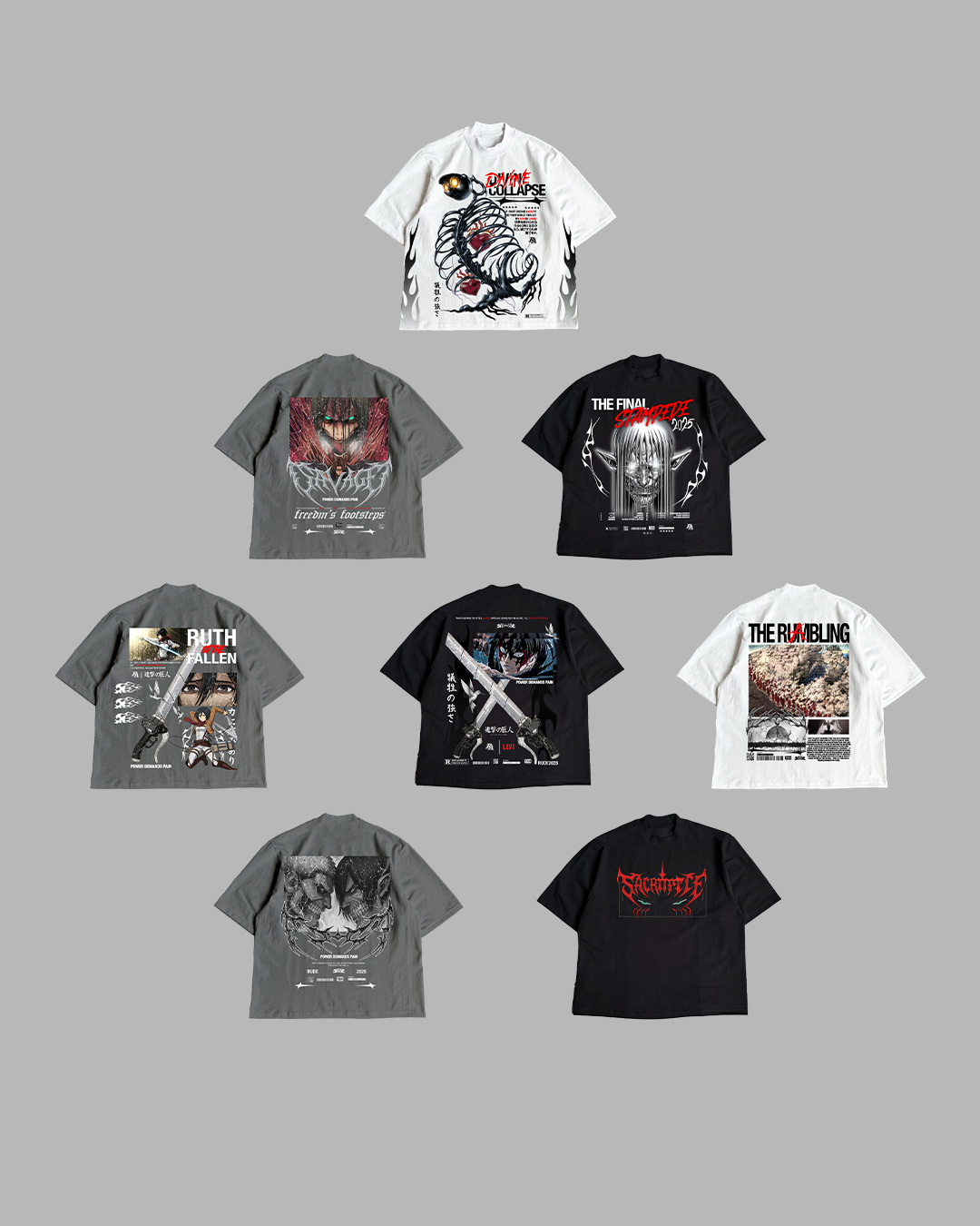 POWER DEMANDS PAIN - 8 PACK