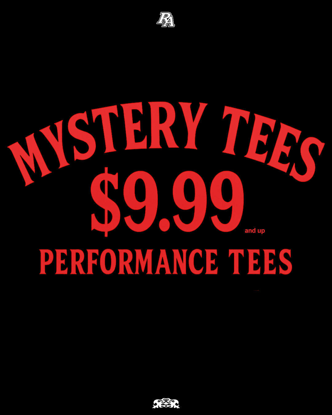 BLACK FRIDAY PERFORMANCE MYSTERY TEES