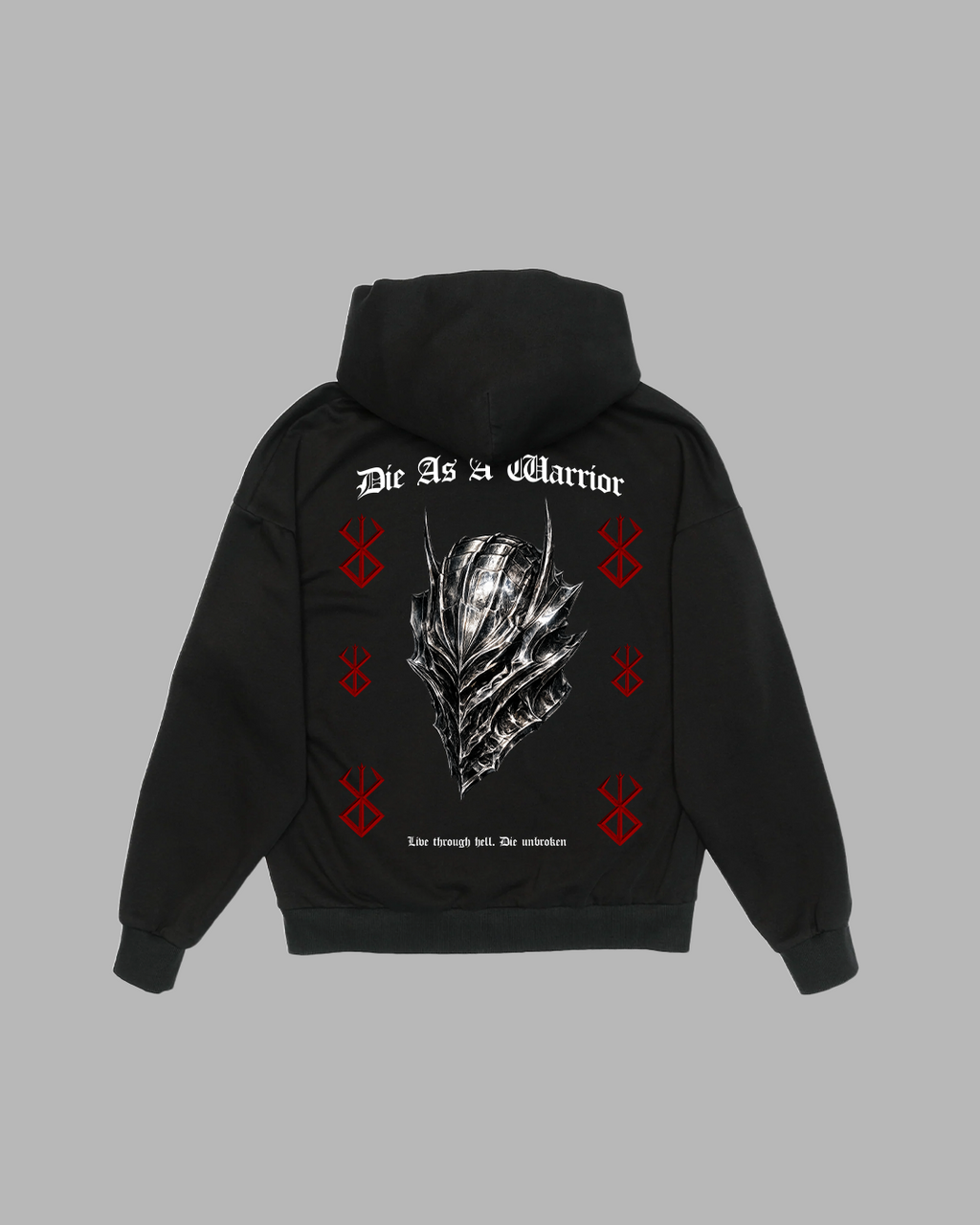 IRON PATH 'PERFORMANCE' DROP SHOULDER HOODIE