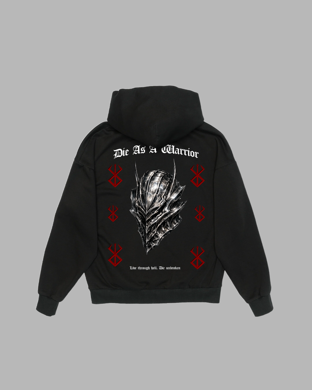 IRON PATH 'PERFORMANCE' DROP SHOULDER HOODIE