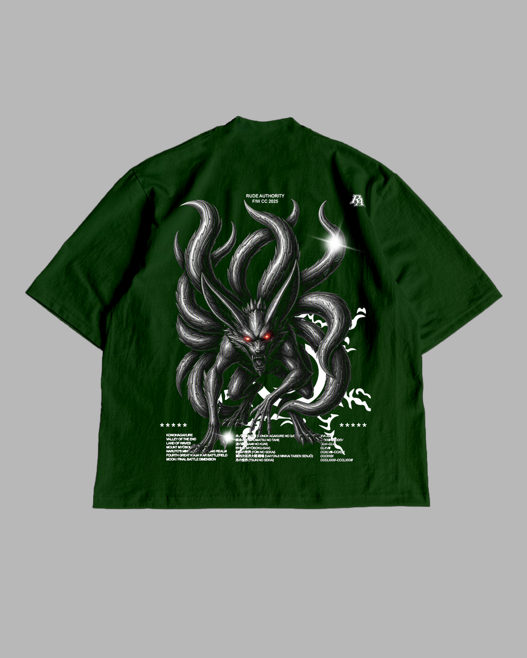 CURSED ASCENSION 'PREMIUM' OVERSIZED TEE
