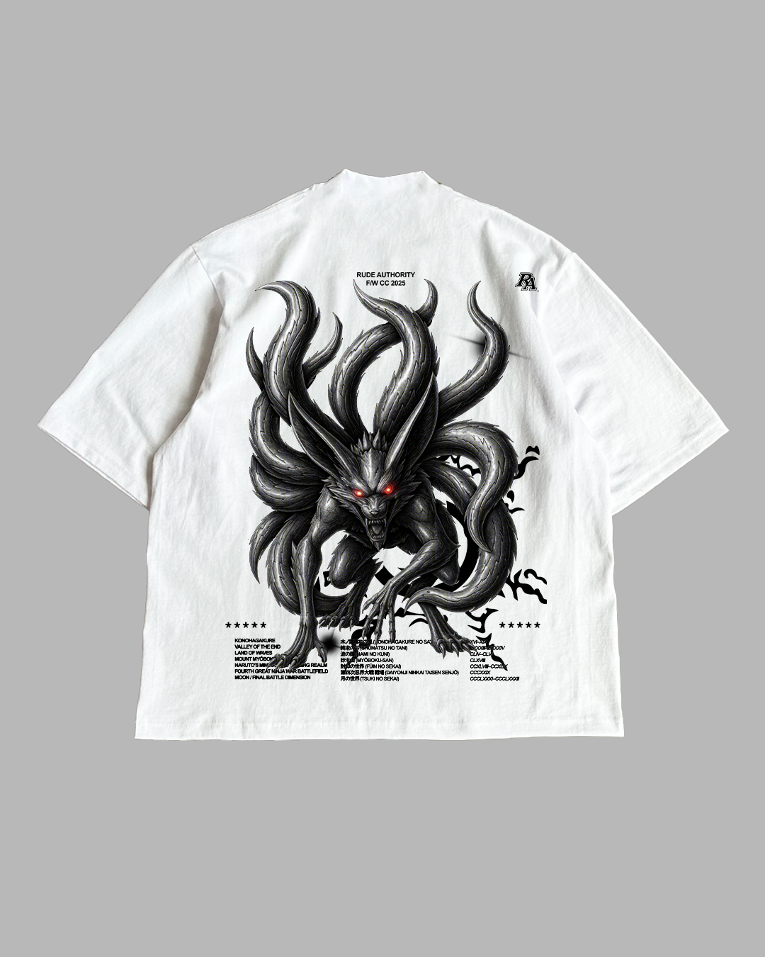 CURSED ASCENSION 'PREMIUM' OVERSIZED TEE