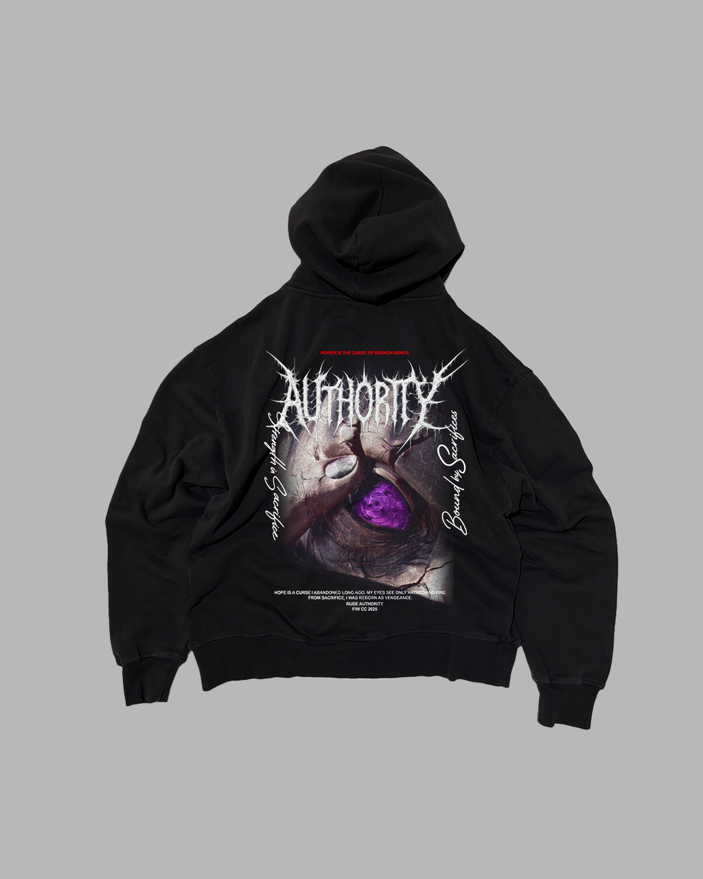 CURSE OF BROKEN BONDS PERFORMANCE HOODIE