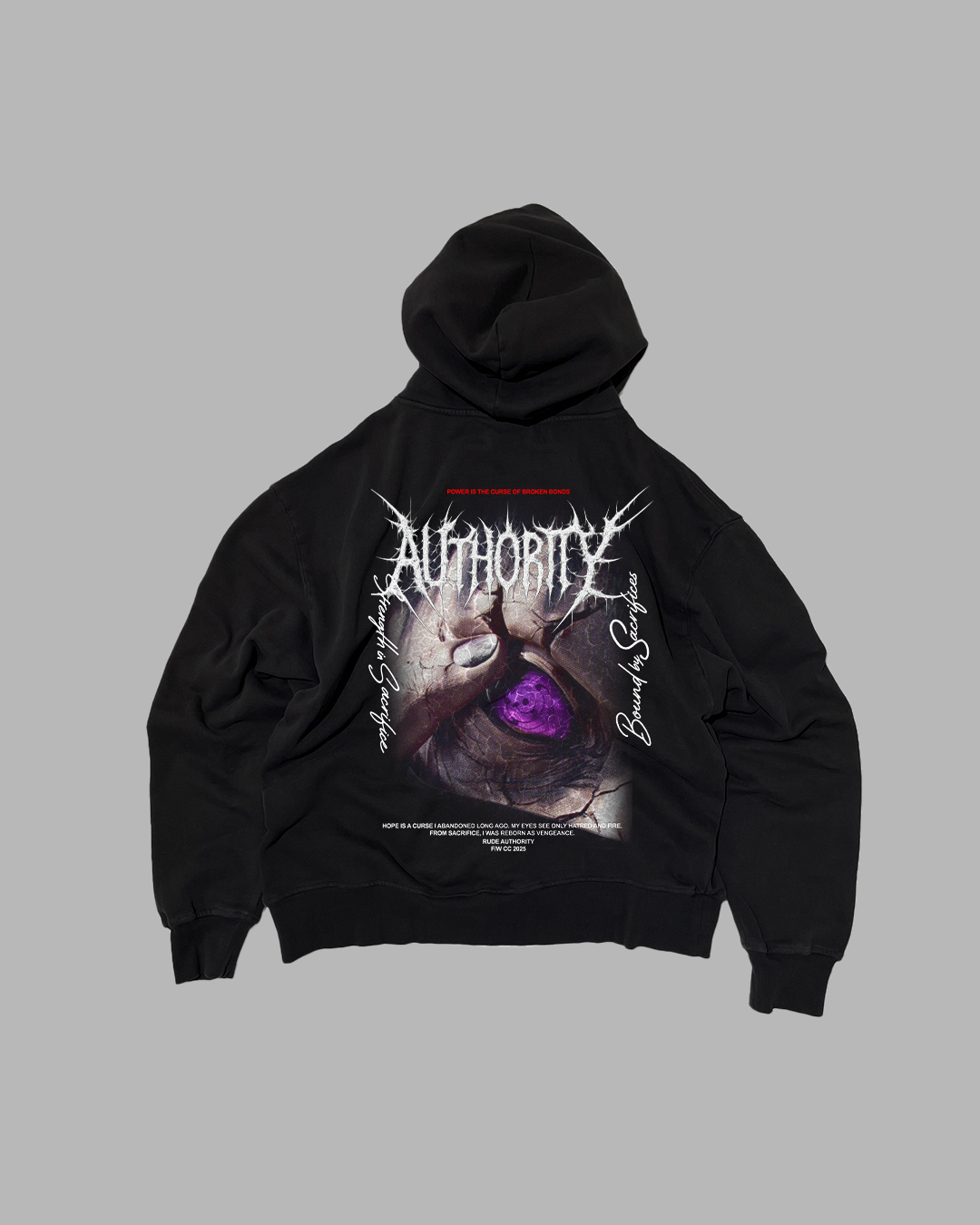 CURSE OF BROKEN BONDS PERFORMANCE HOODIE