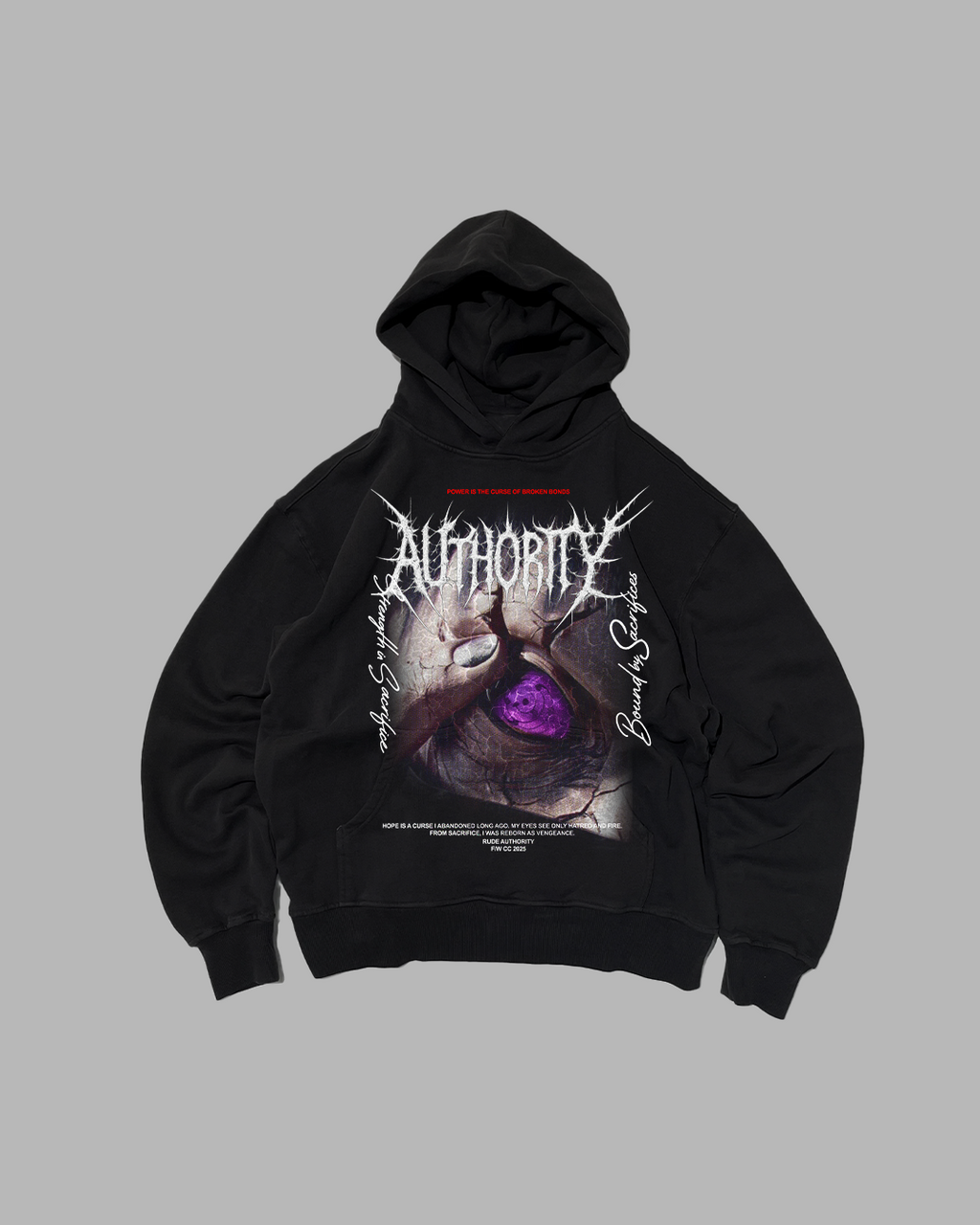 CURSE OF BROKEN BONDS PERFORMANCE HOODIE