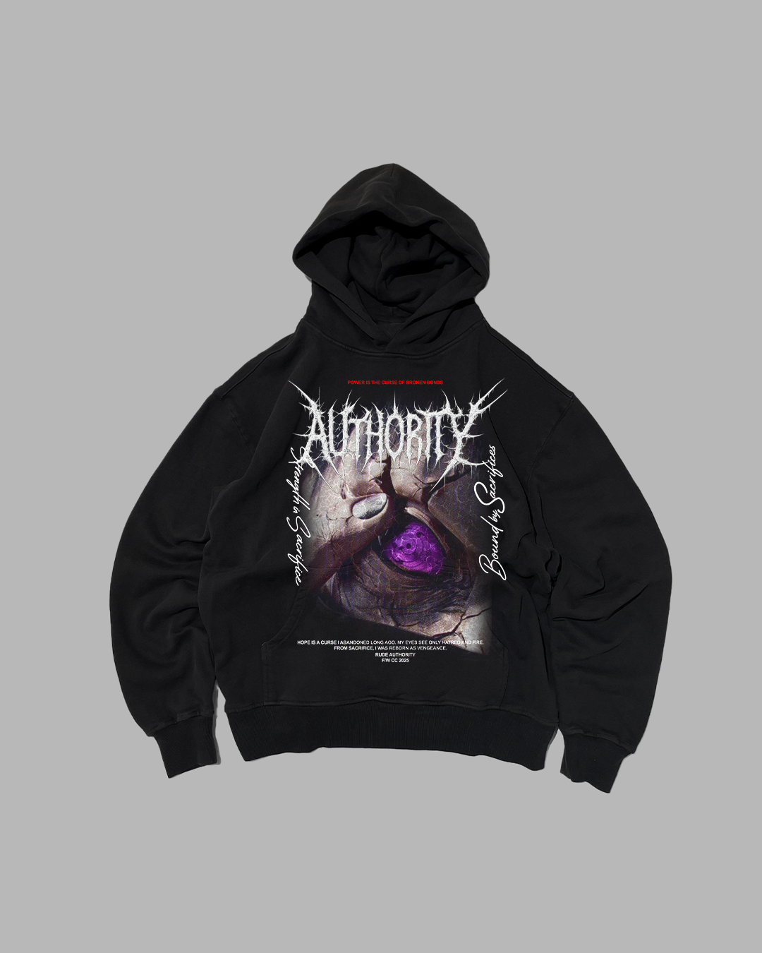 CURSE OF BROKEN BONDS PERFORMANCE HOODIE