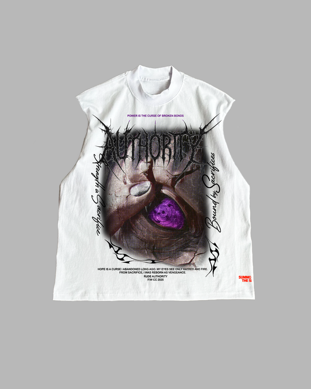 CURSE OF BROKEN BONDS 'PREMIUM' OVERSIZED TEE