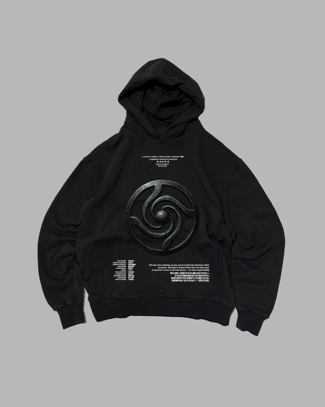 CURSED CREST PERFORMANCE HOODIE