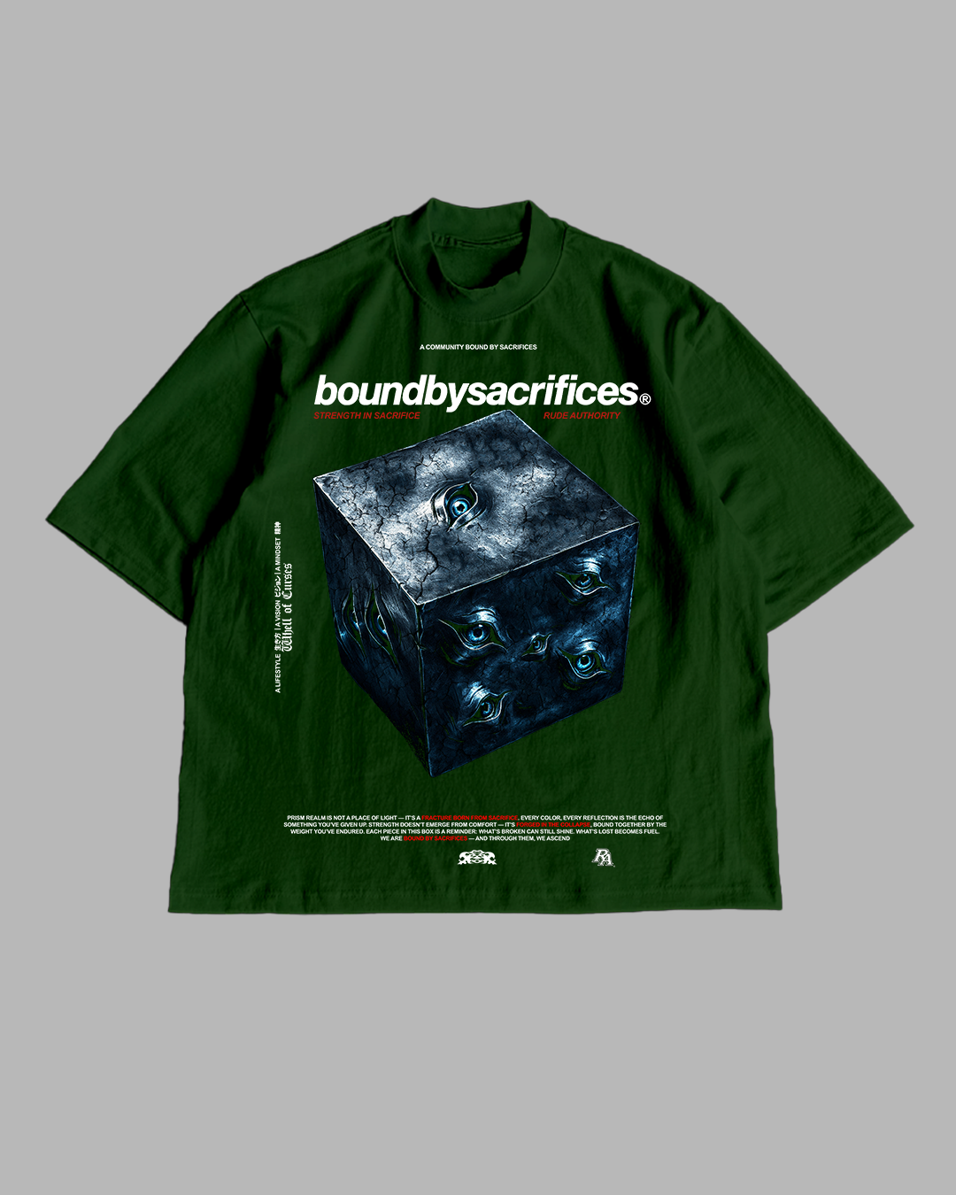 CURSED REALM 'PREMIUM' OVERSIZED TEE