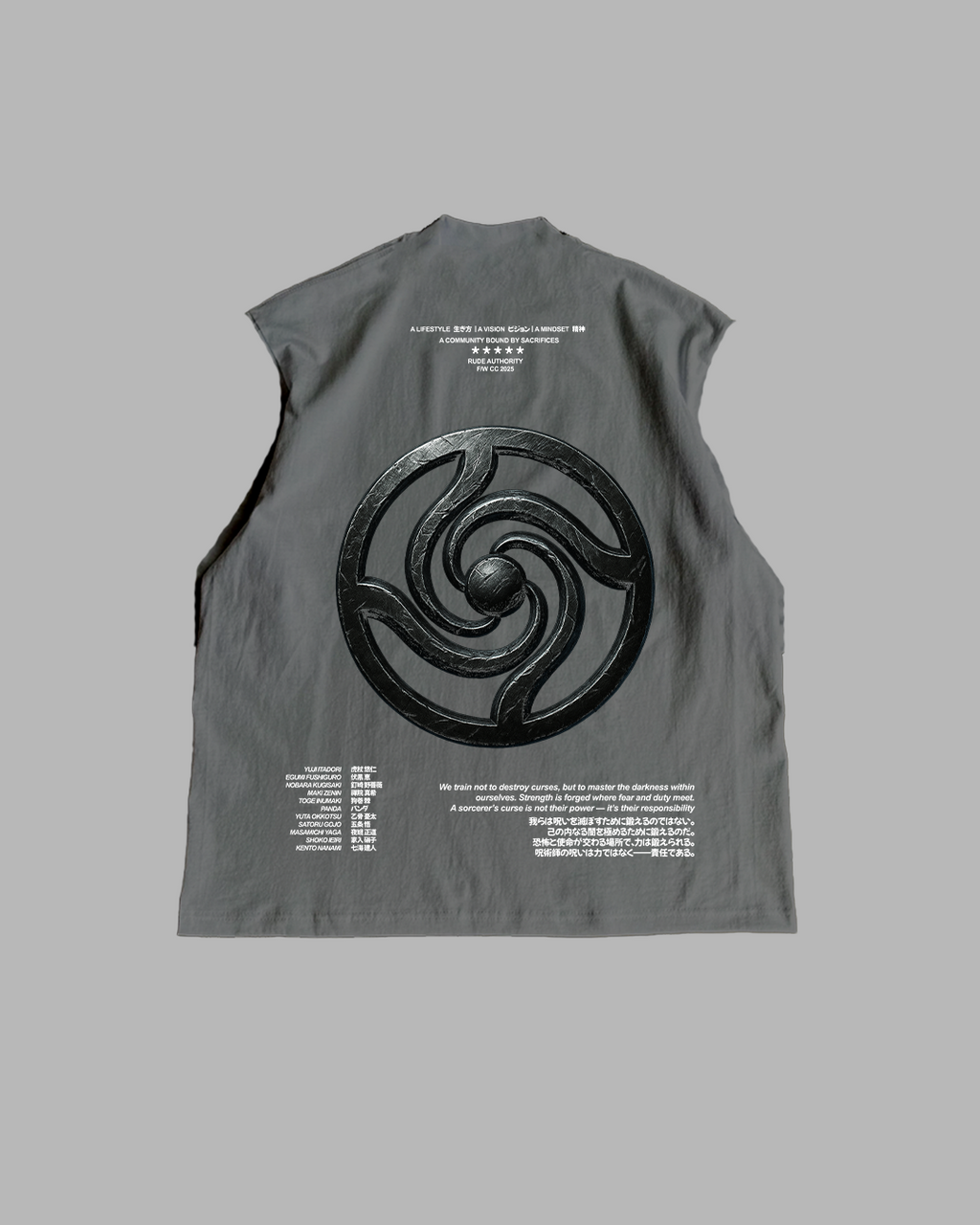 CURSED CREST 'PREMIUM' OVERSIZED TEE