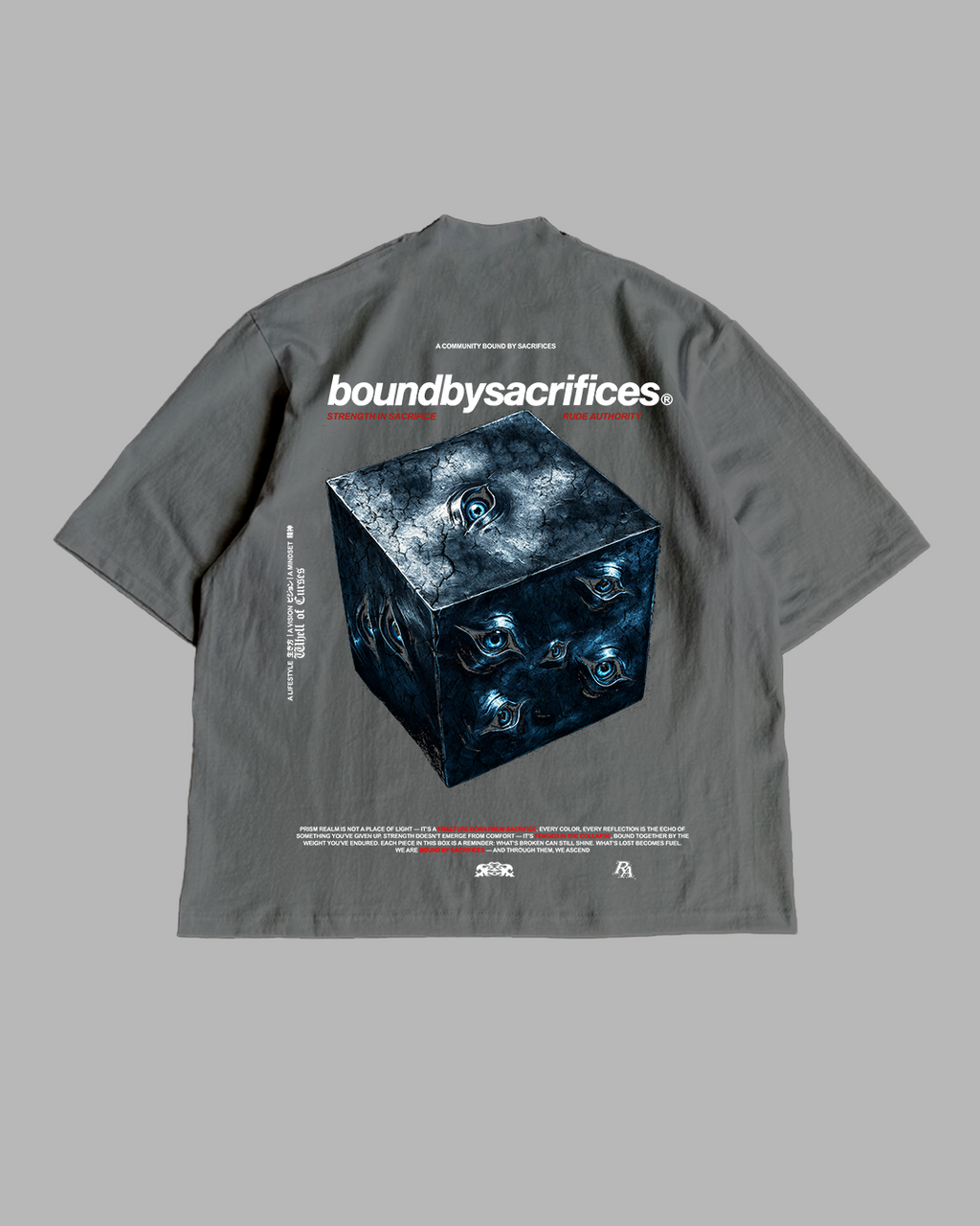 CURSED REALM 'PREMIUM' OVERSIZED TEE