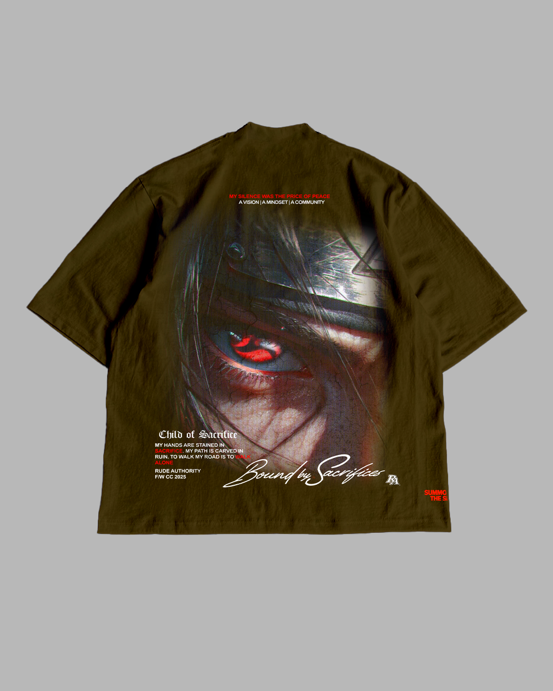 CHILD OF SACRIFICE 'PREMIUM' OVERSIZED TEE