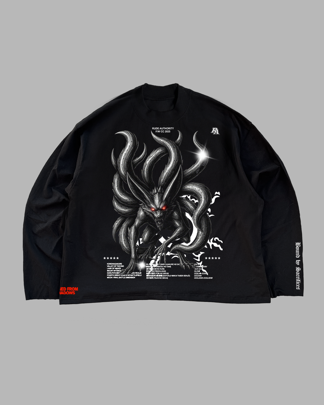 CURSED ASCENSION 'PREMIUM' OVERSIZED LONG SLEEVE