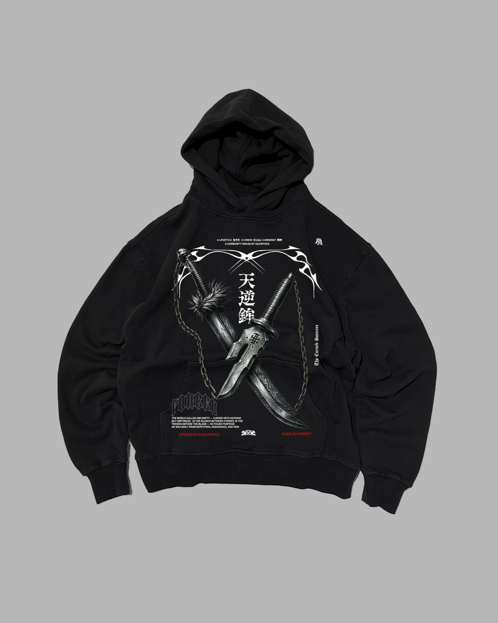 CURSED SORCERER PERFORMANCE HOODIE