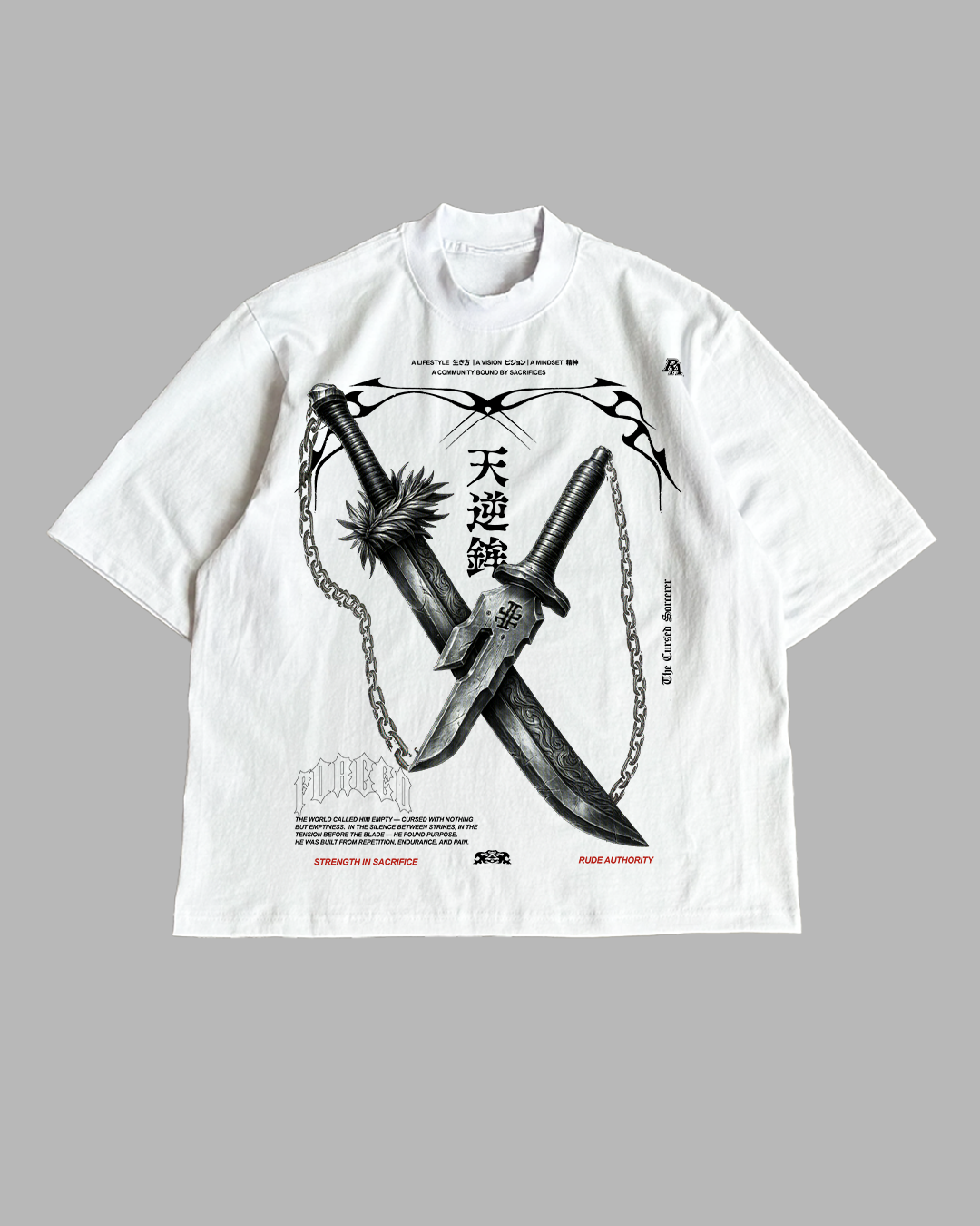 CURSED SORCERER 'PREMIUM' OVERSIZED TEE