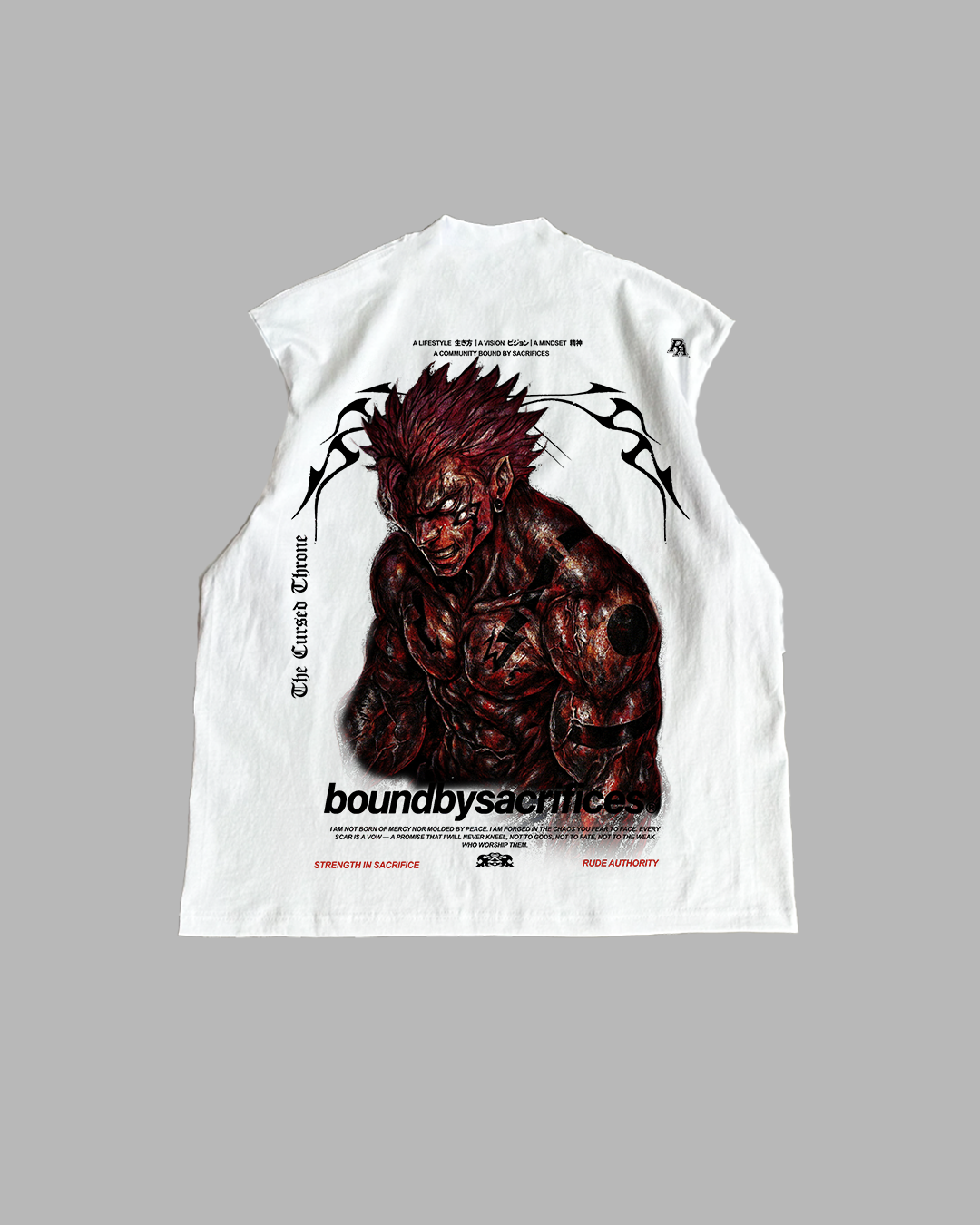 CURSED THRONE 'PREMIUM' OVERSIZED TEE