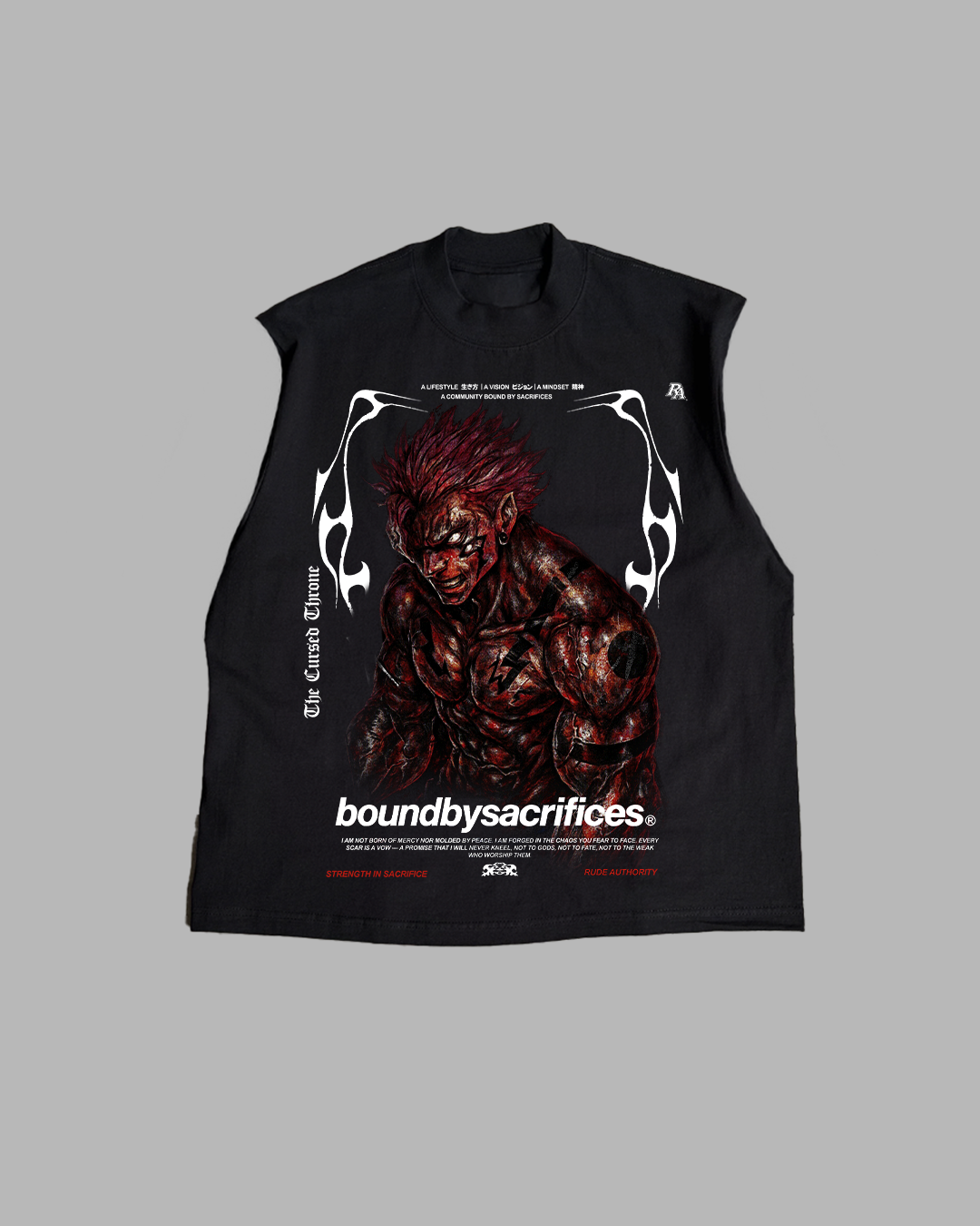 CURSED THRONE 'PREMIUM' OVERSIZED TEE