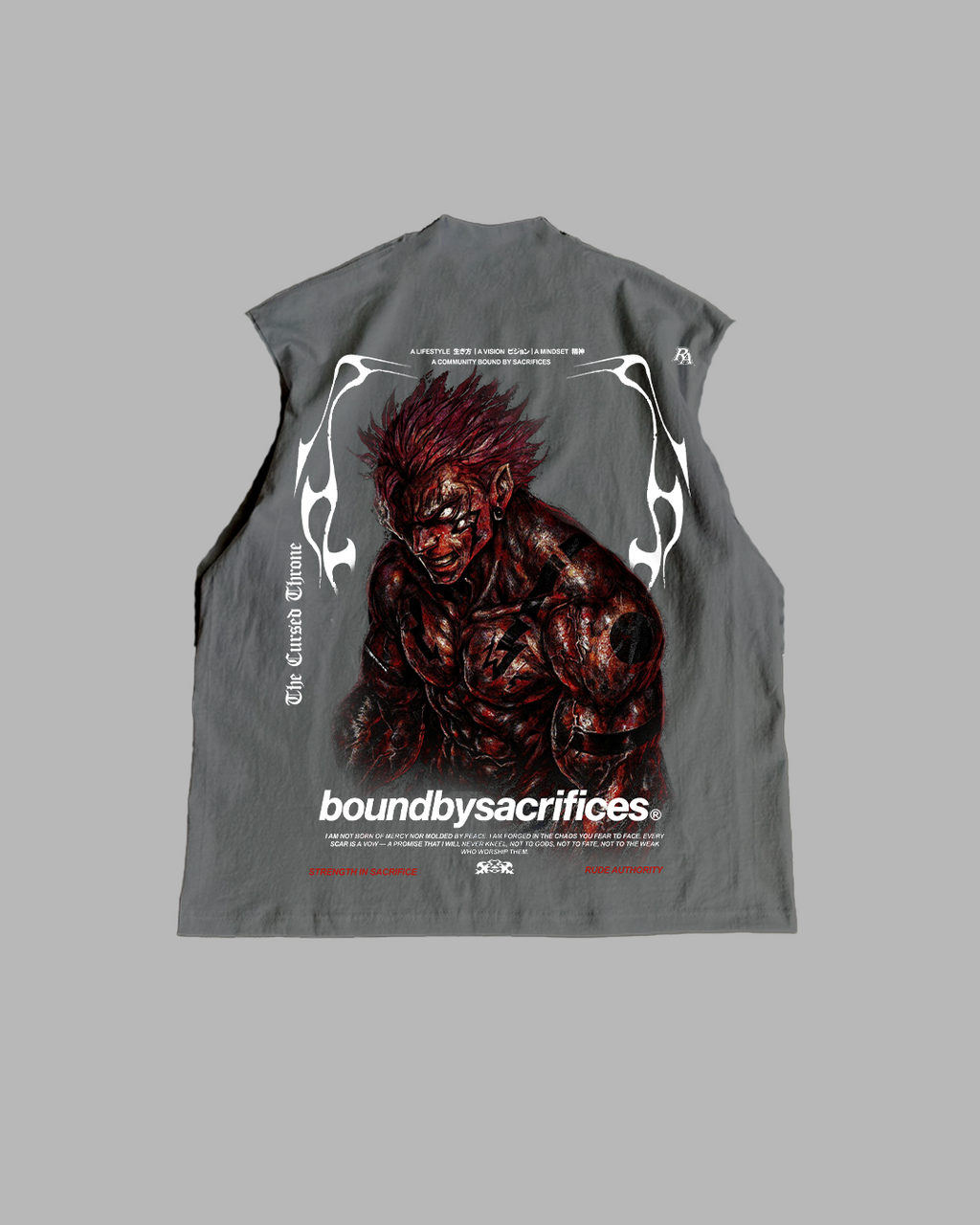 CURSED THRONE 'PREMIUM' OVERSIZED TEE