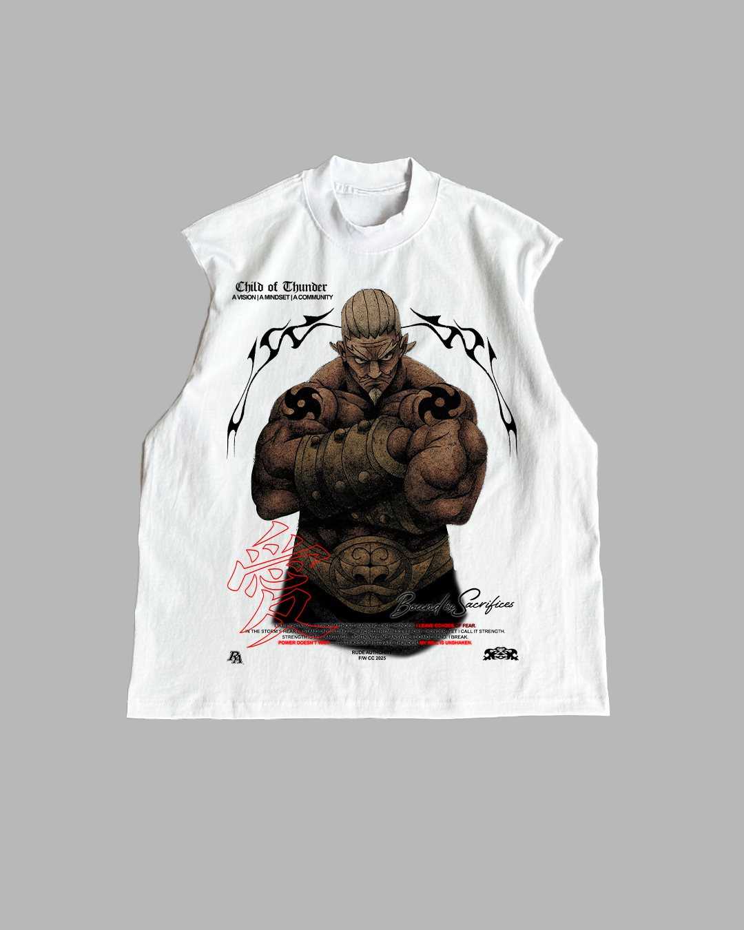 CHILD OF THUNDER 'PREMIUM' OVERSIZED TEE