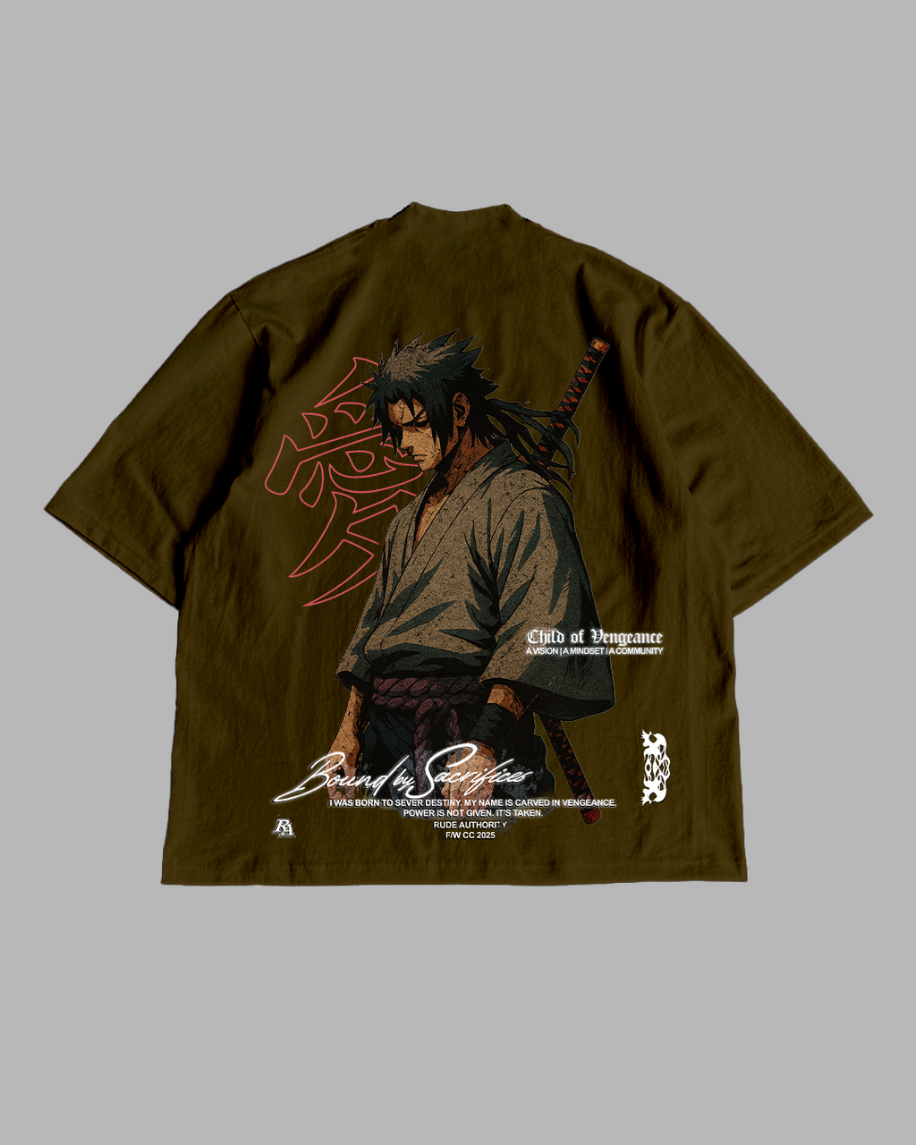 CHILD OF VENGEANCE 'PREMIUM' OVERSIZED TEE