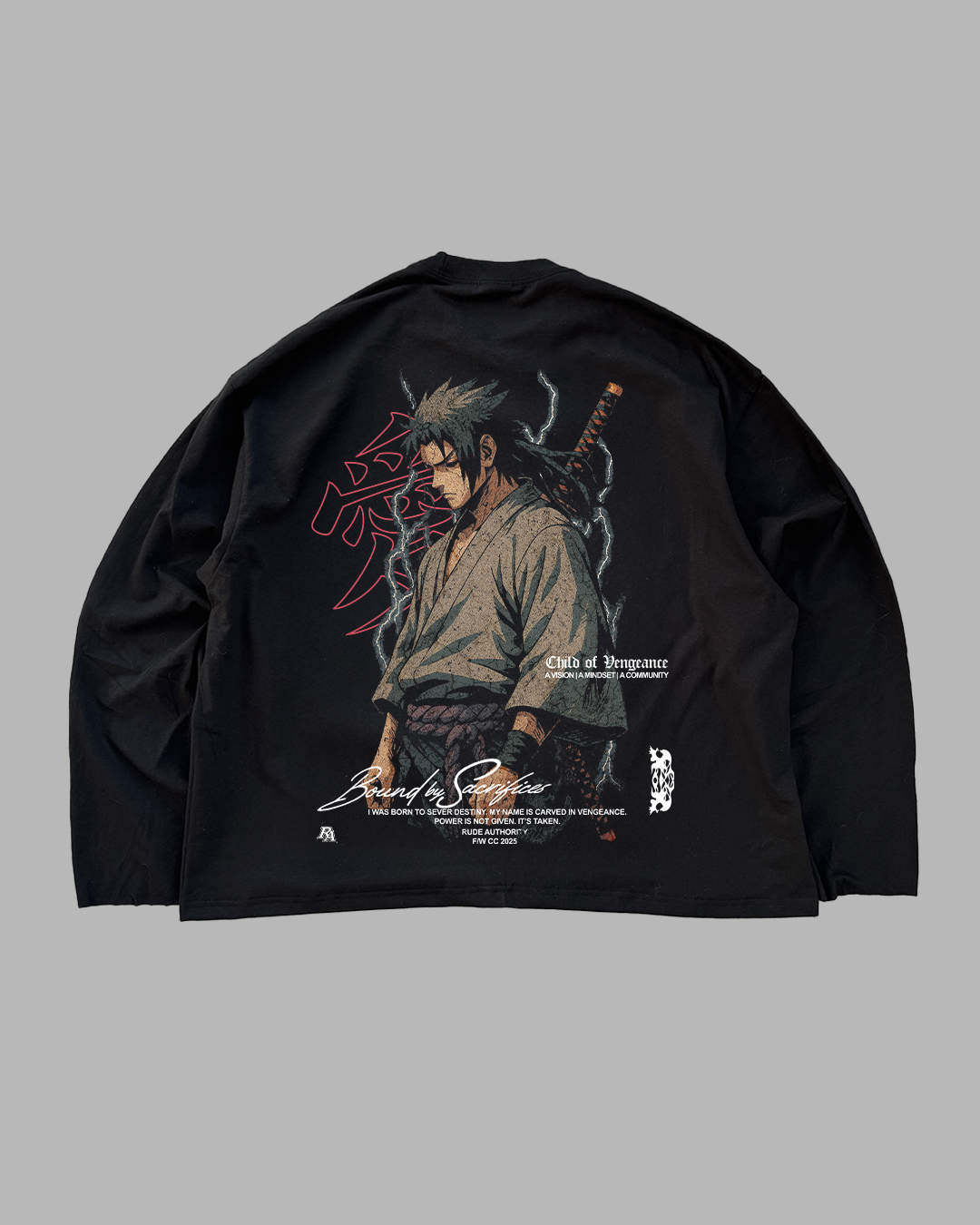 CHILD OF VENGEANCE 'PREMIUM' OVERSIZED LONG SLEEVE