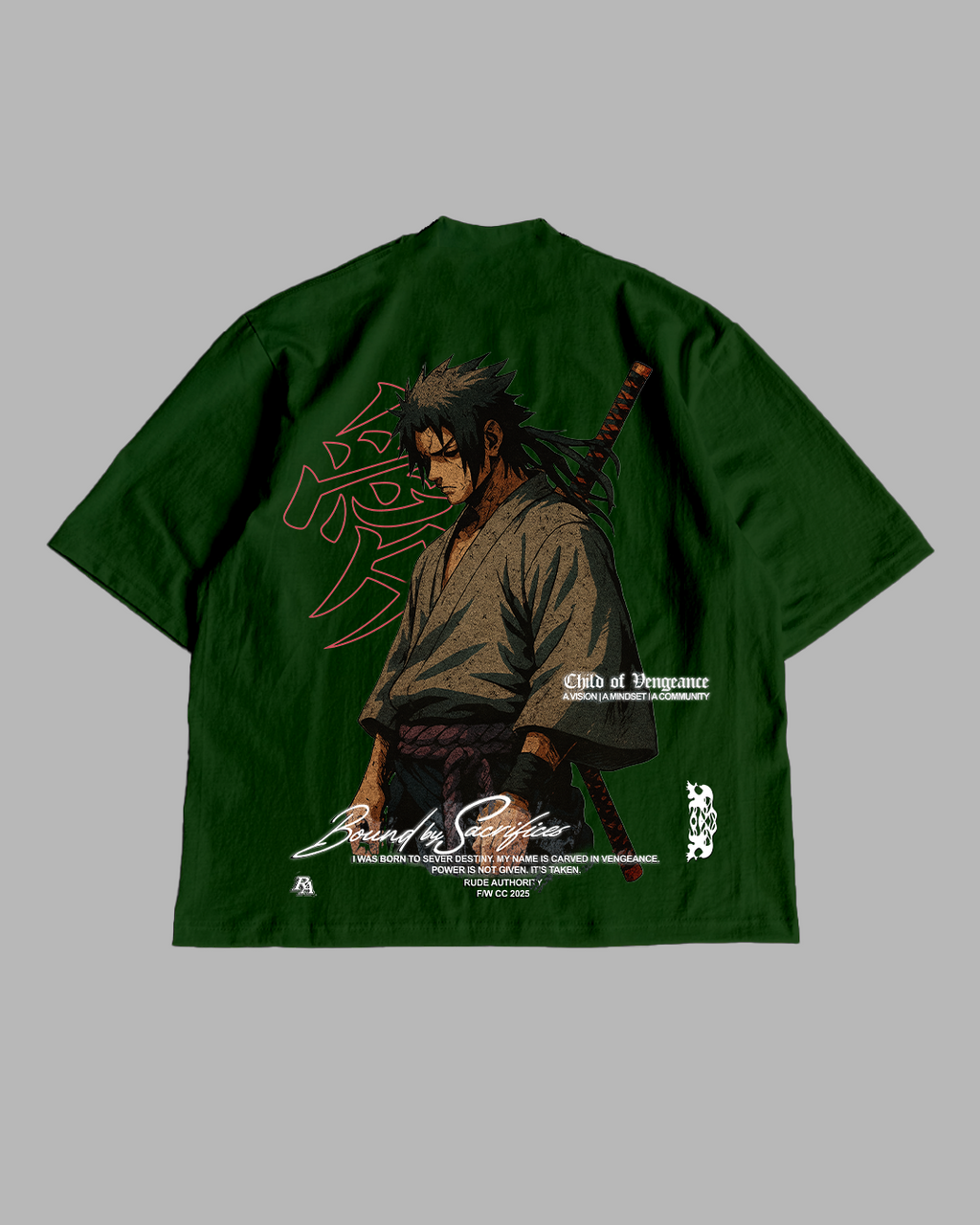 CHILD OF VENGEANCE 'PREMIUM' OVERSIZED TEE