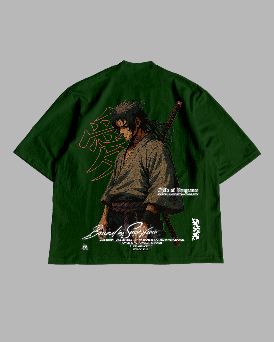 CHILD OF VENGEANCE 'PREMIUM' OVERSIZED TEE