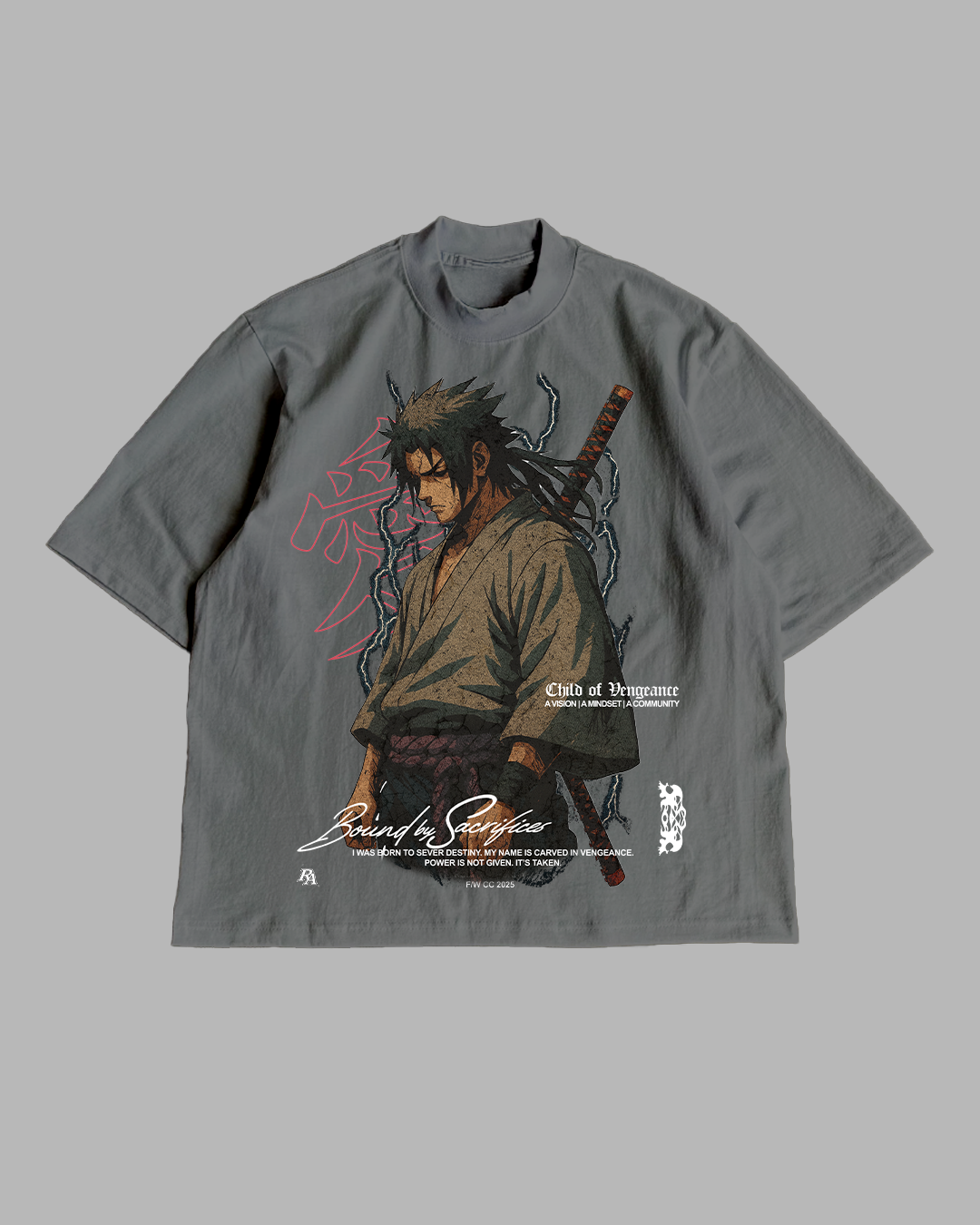 CHILD OF VENGEANCE 'PREMIUM' OVERSIZED TEE