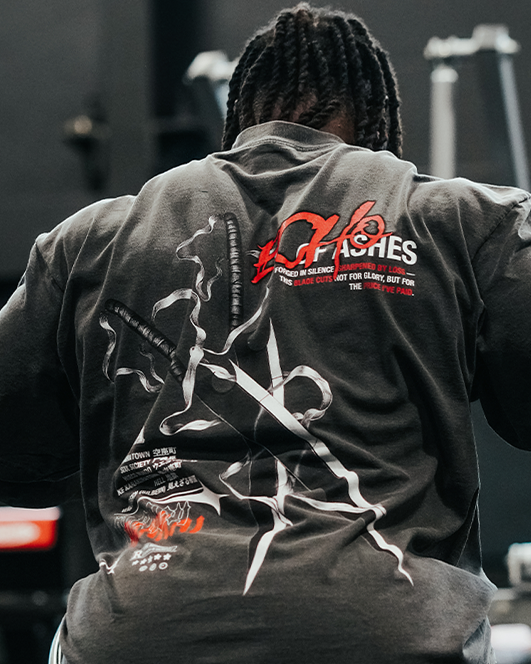 ECHO OF ASHES 'PREMIUM' OVERSIZED TEE