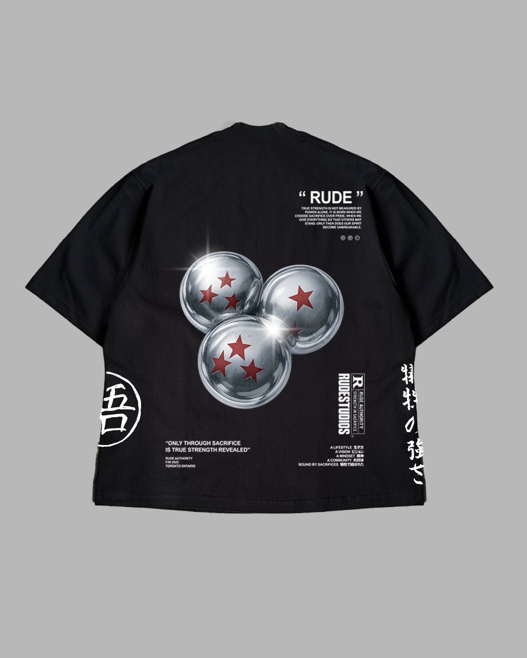 ETERNAL CHROME 'PREMIUM' OVERSIZED TEE