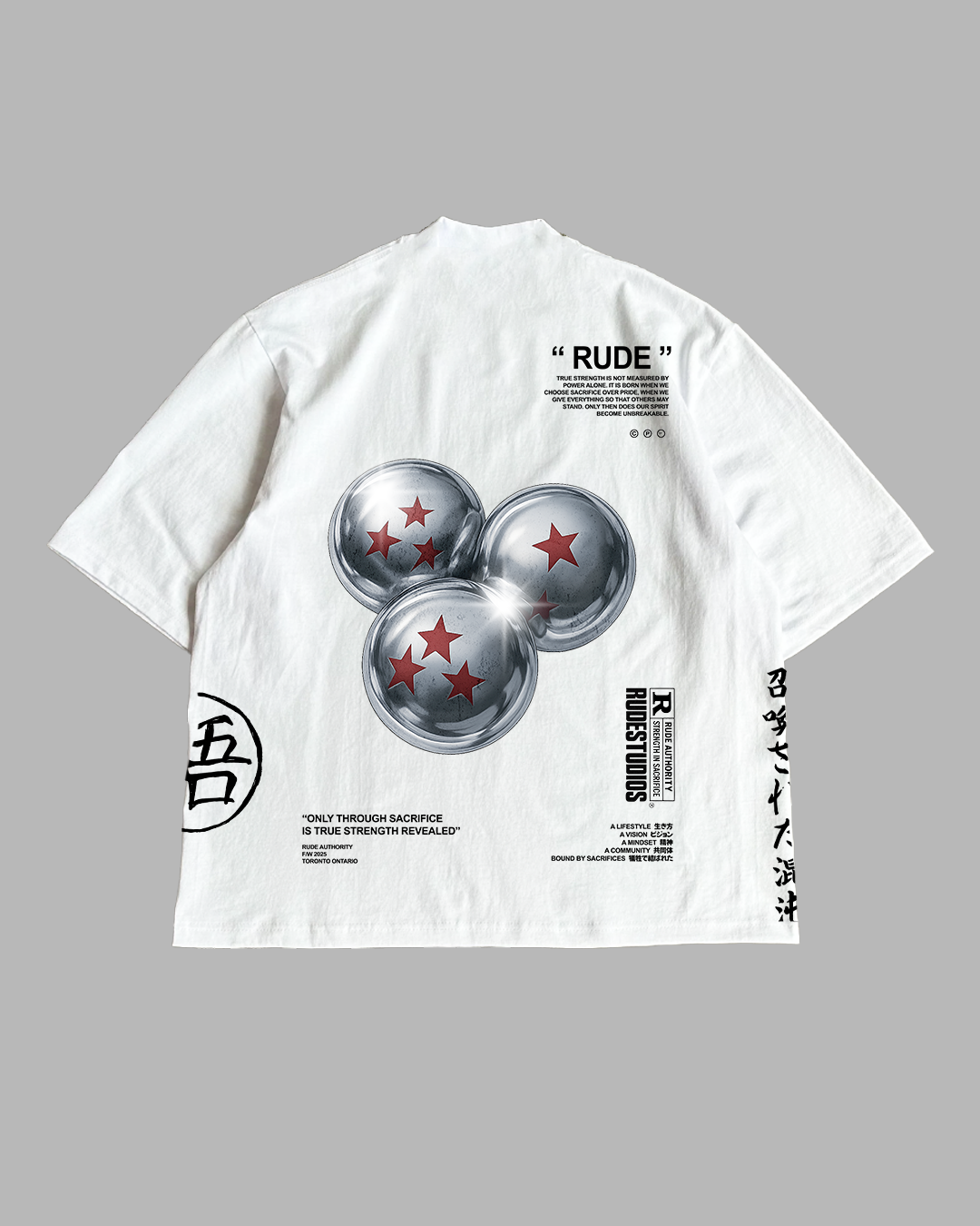 ETERNAL CHROME 'PREMIUM' OVERSIZED TEE