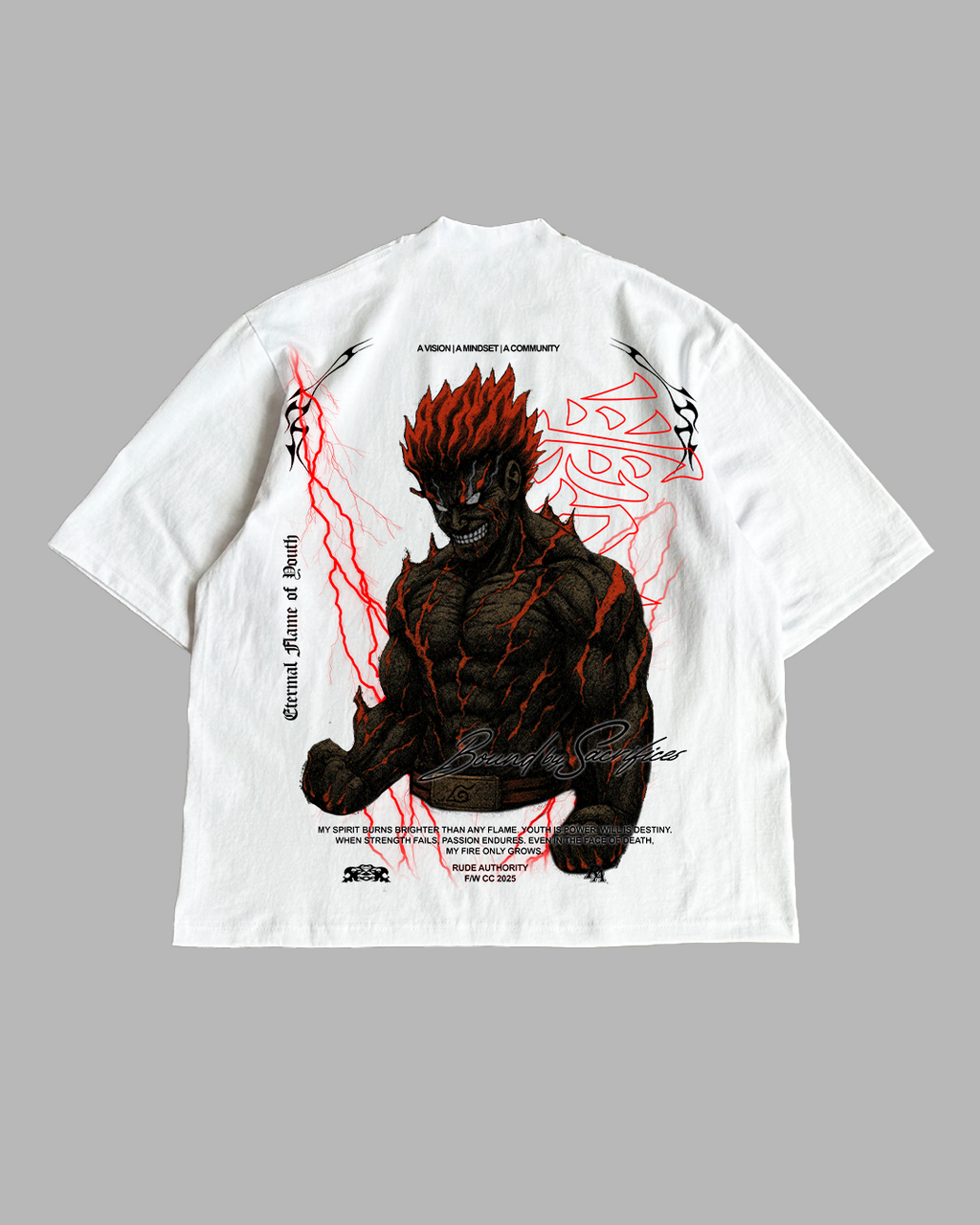 ETERNAL FLAME 'PREMIUM' OVERSIZED TEE