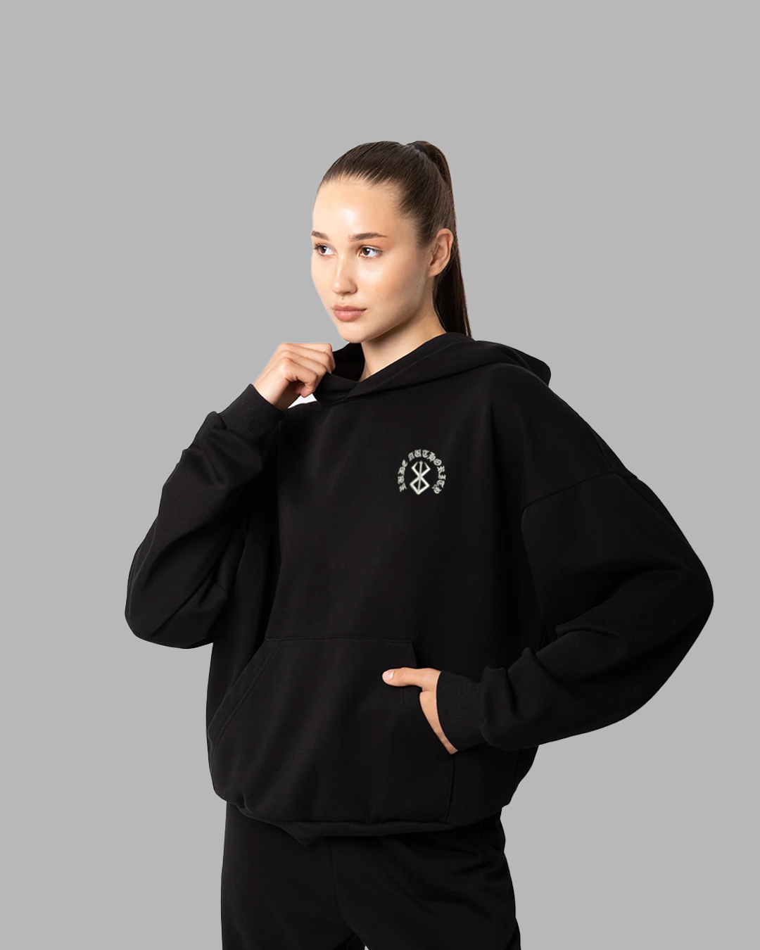 IRON PATH 'PREMIUM' DROP SHOULDER HOODIE