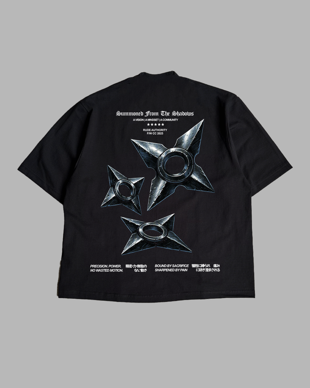 FROM THE SHADOWS 'PREMIUM' OVERSIZED TEE
