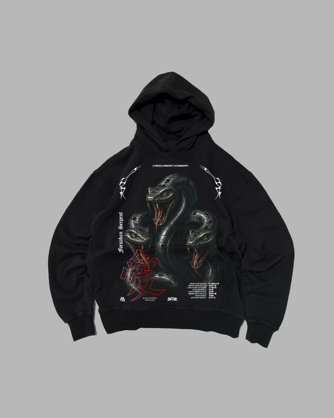 FORSAKEN SERPENT PERFORMANCE HOODIE