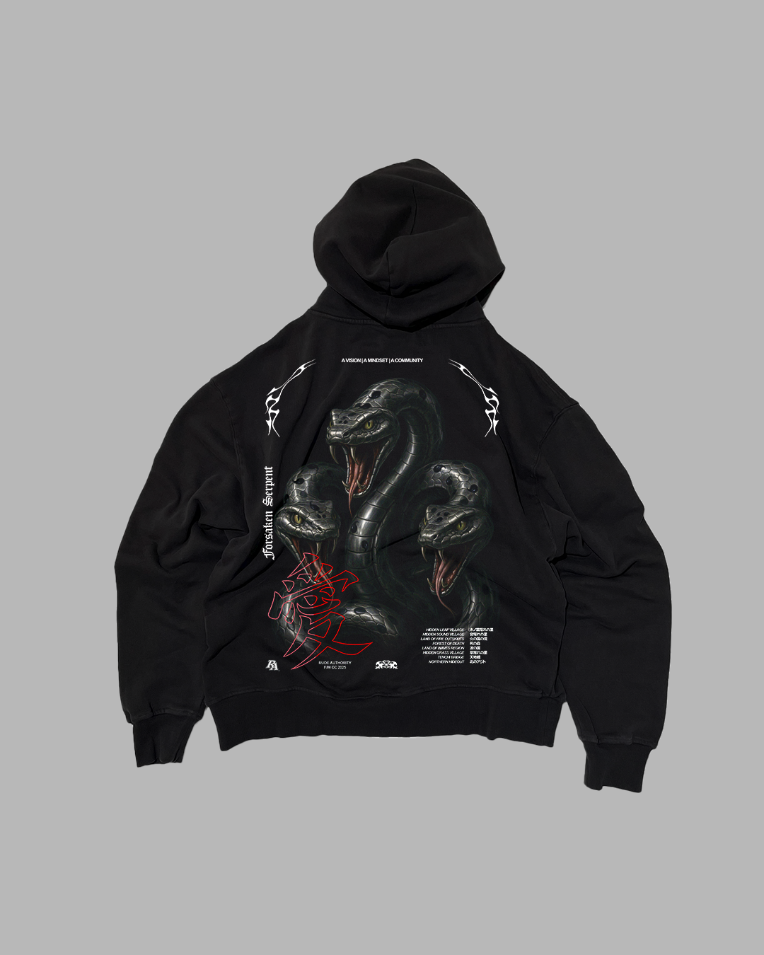 FORSAKEN SERPENT PERFORMANCE HOODIE