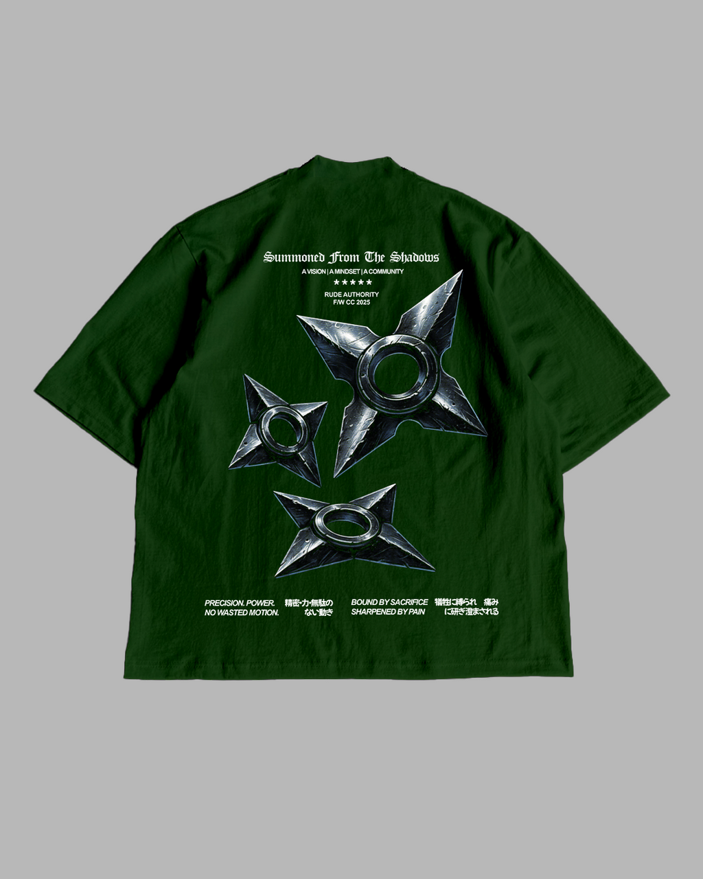 FROM THE SHADOWS 'PREMIUM' OVERSIZED TEE