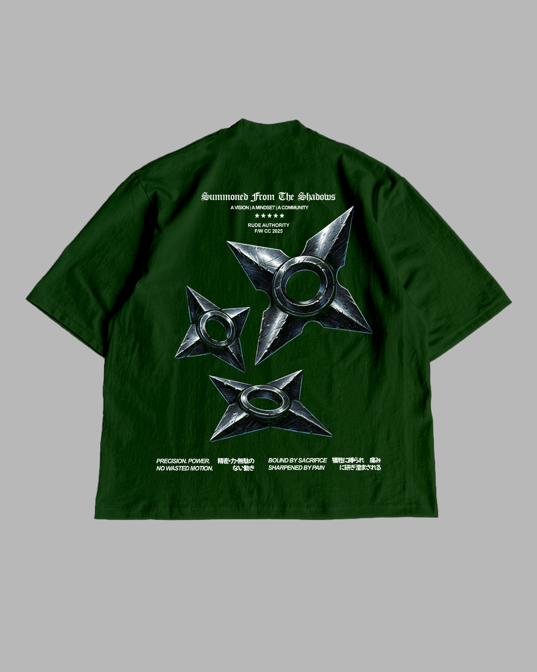 FROM THE SHADOWS 'PREMIUM' OVERSIZED TEE