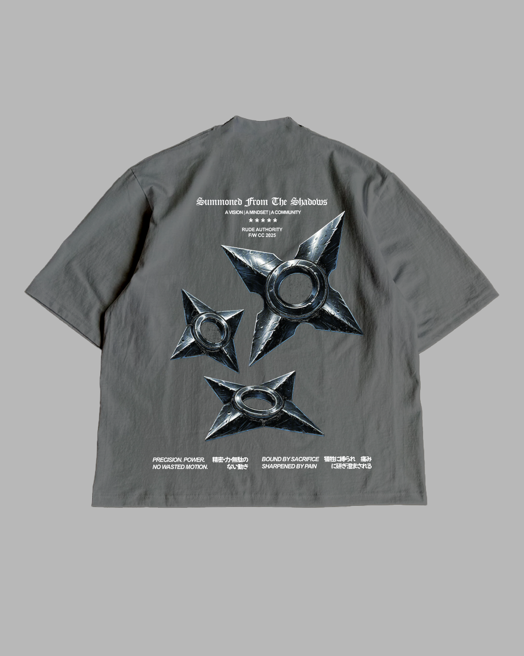 FROM THE SHADOWS 'PREMIUM' OVERSIZED TEE