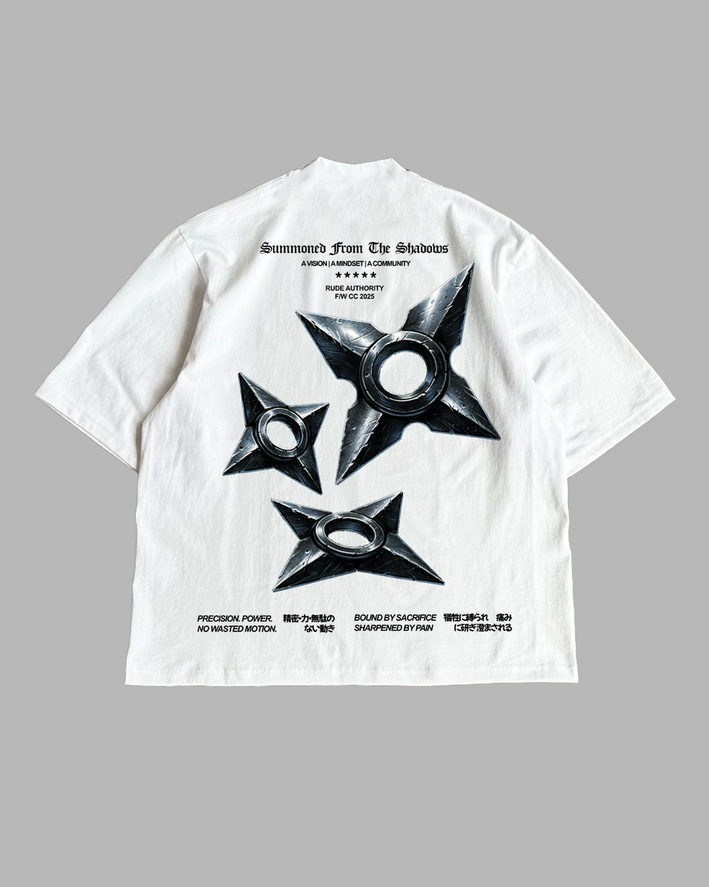 FROM THE SHADOWS 'PREMIUM' OVERSIZED TEE