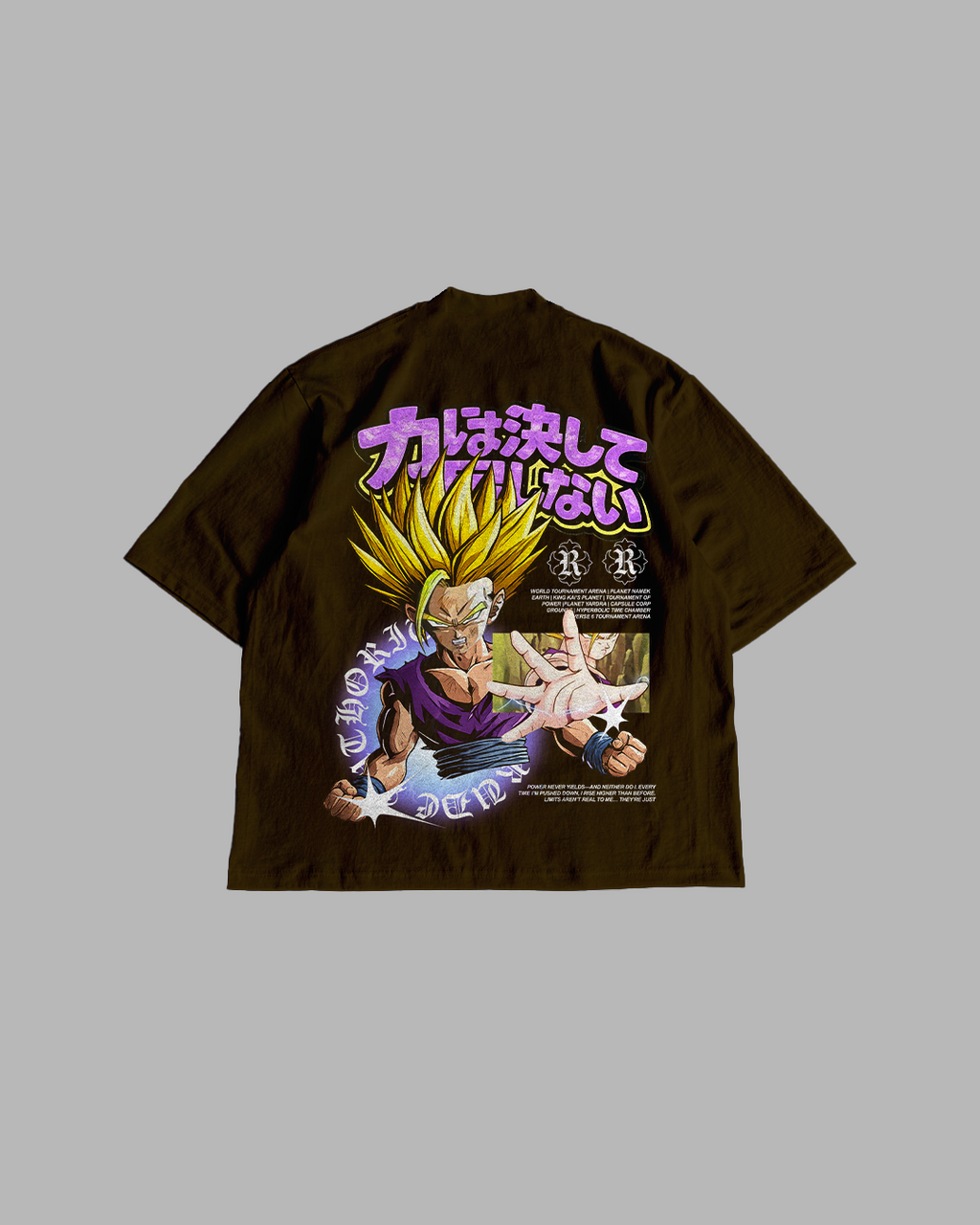 HIDDEN FURY 'PREMIUM' OVERSIZED TEE