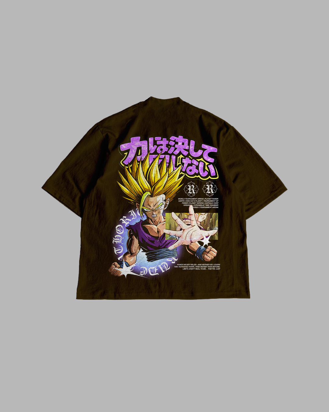 HIDDEN FURY 'PREMIUM' OVERSIZED TEE
